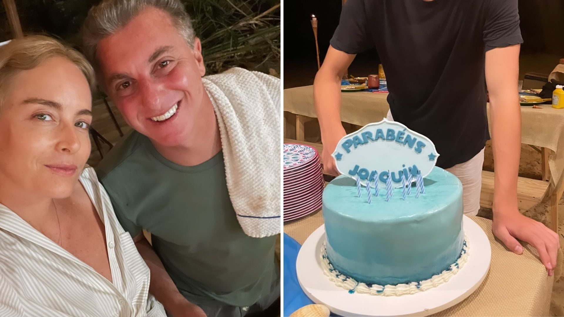 Um homão! Angélica e Huck fazem churrasco para comemorar os 17 anos de Joaquim