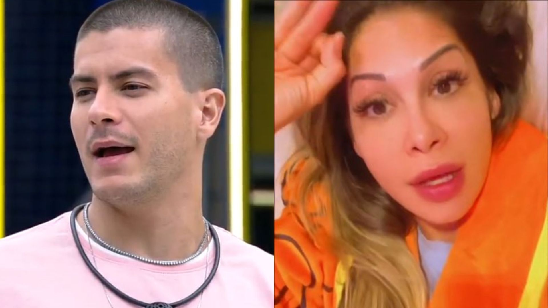 BBB22: Arthur deixa escapar detalhe e entrega Maíra Cardi: “A que mais come”