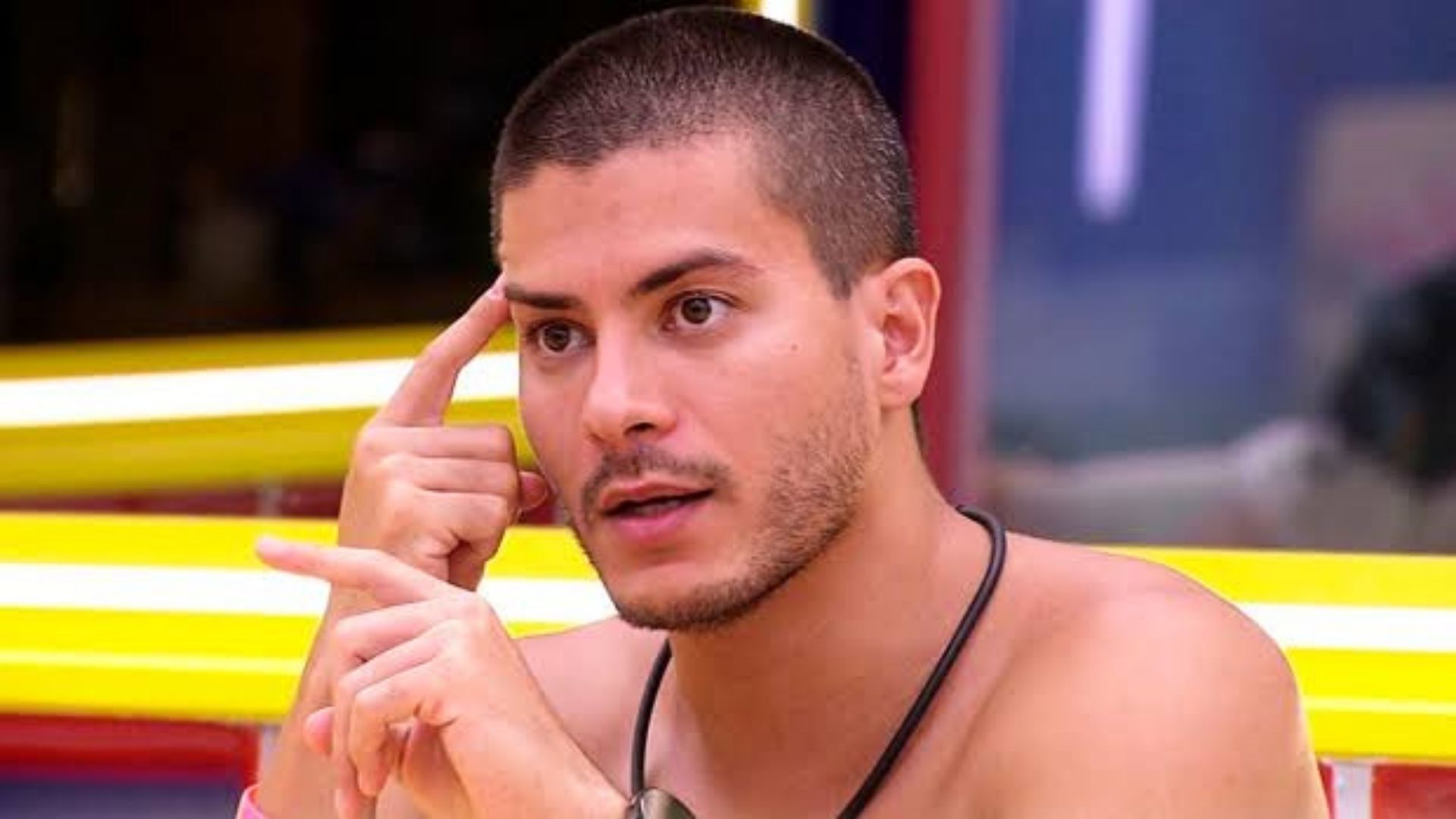 BBB22: Arthur revela escolhido para receber colar da imunidade: “Vou dar”