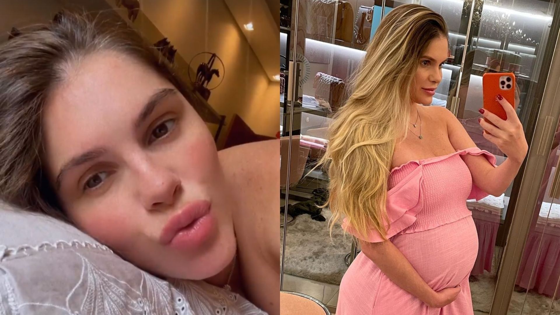 Tá chegando! Aos 9 meses, Bárbara Evans perde tampão mucoso: “Tava fazendo xixi”