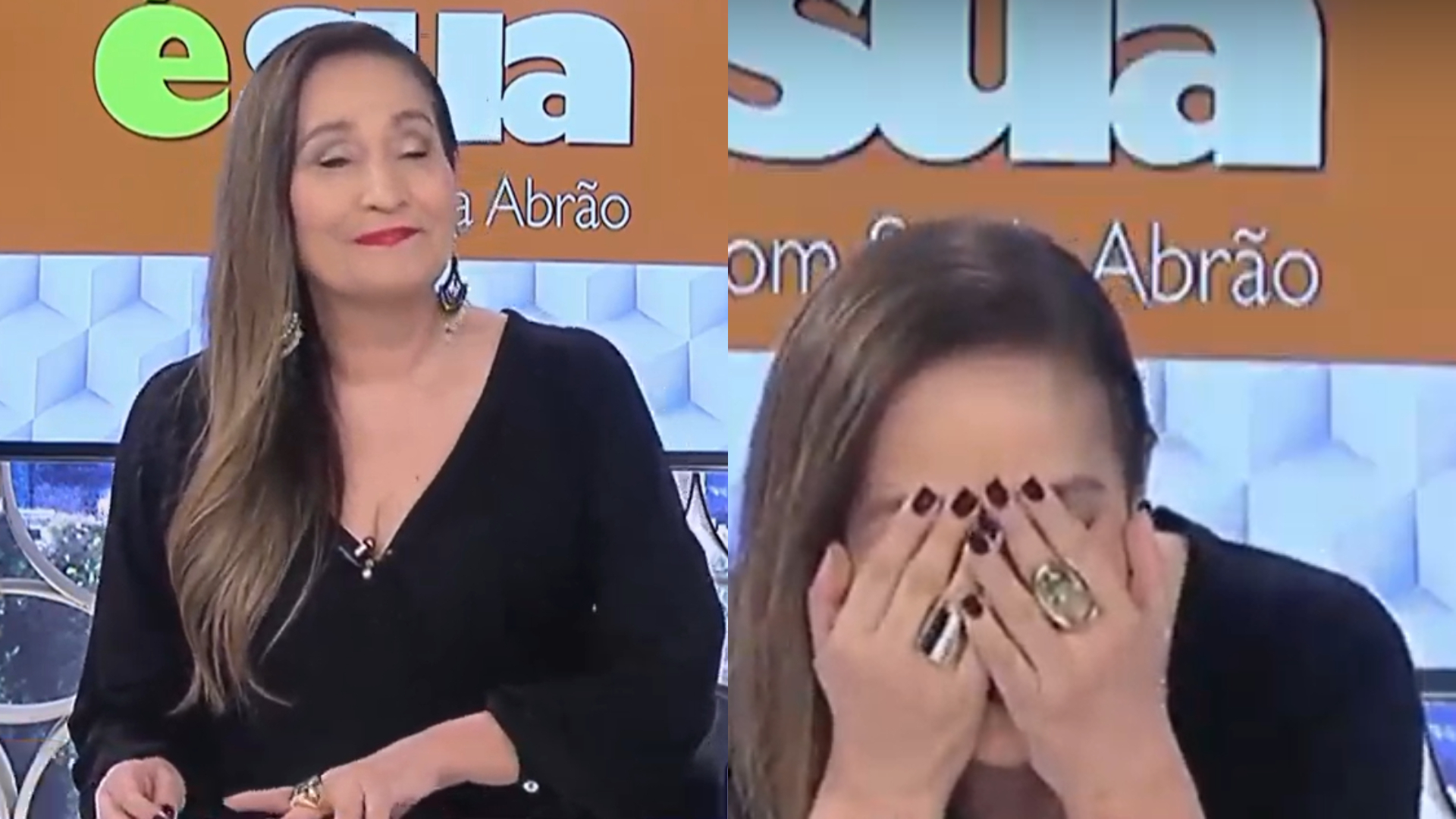 Sonia Abrão morre de vergonha ao ter interesse amoroso comentado: “Para com isso”