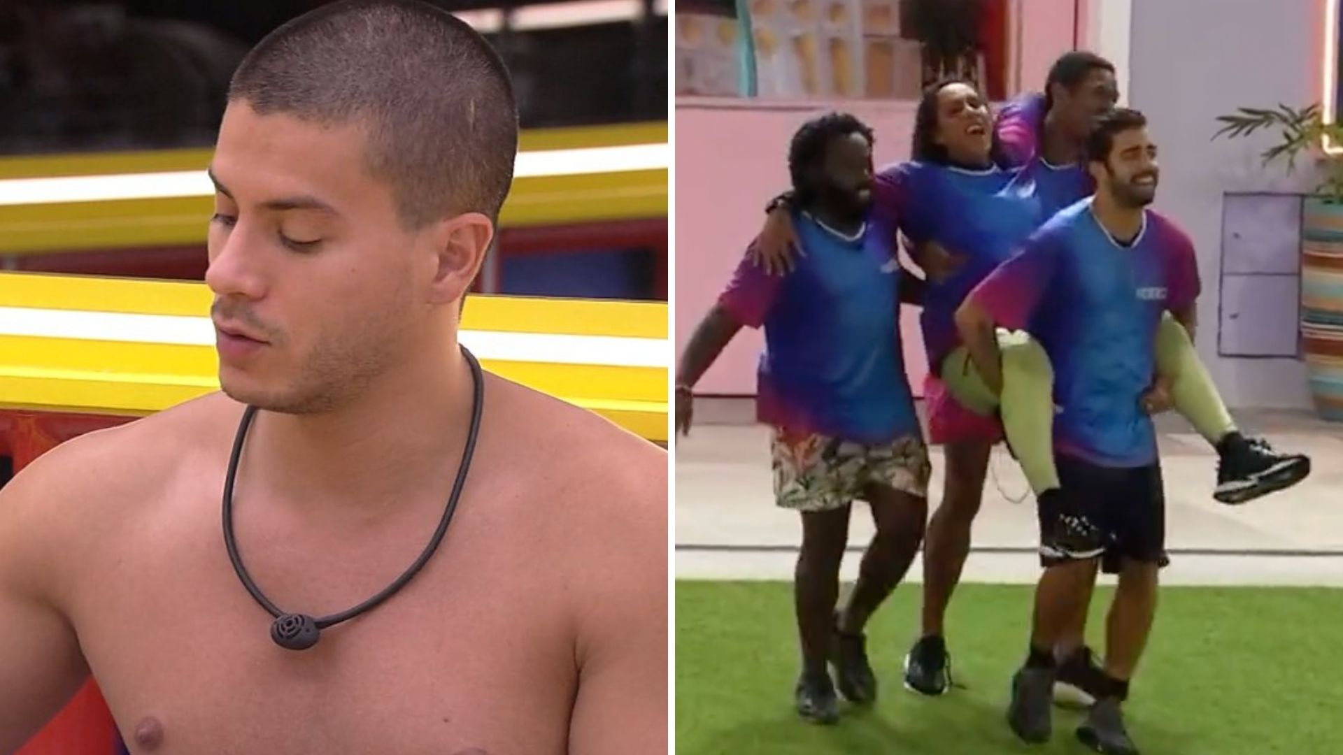 BBB22: Arthur se revolta após brothers ‘entregarem’ liderança para Lina: “Desistiram”