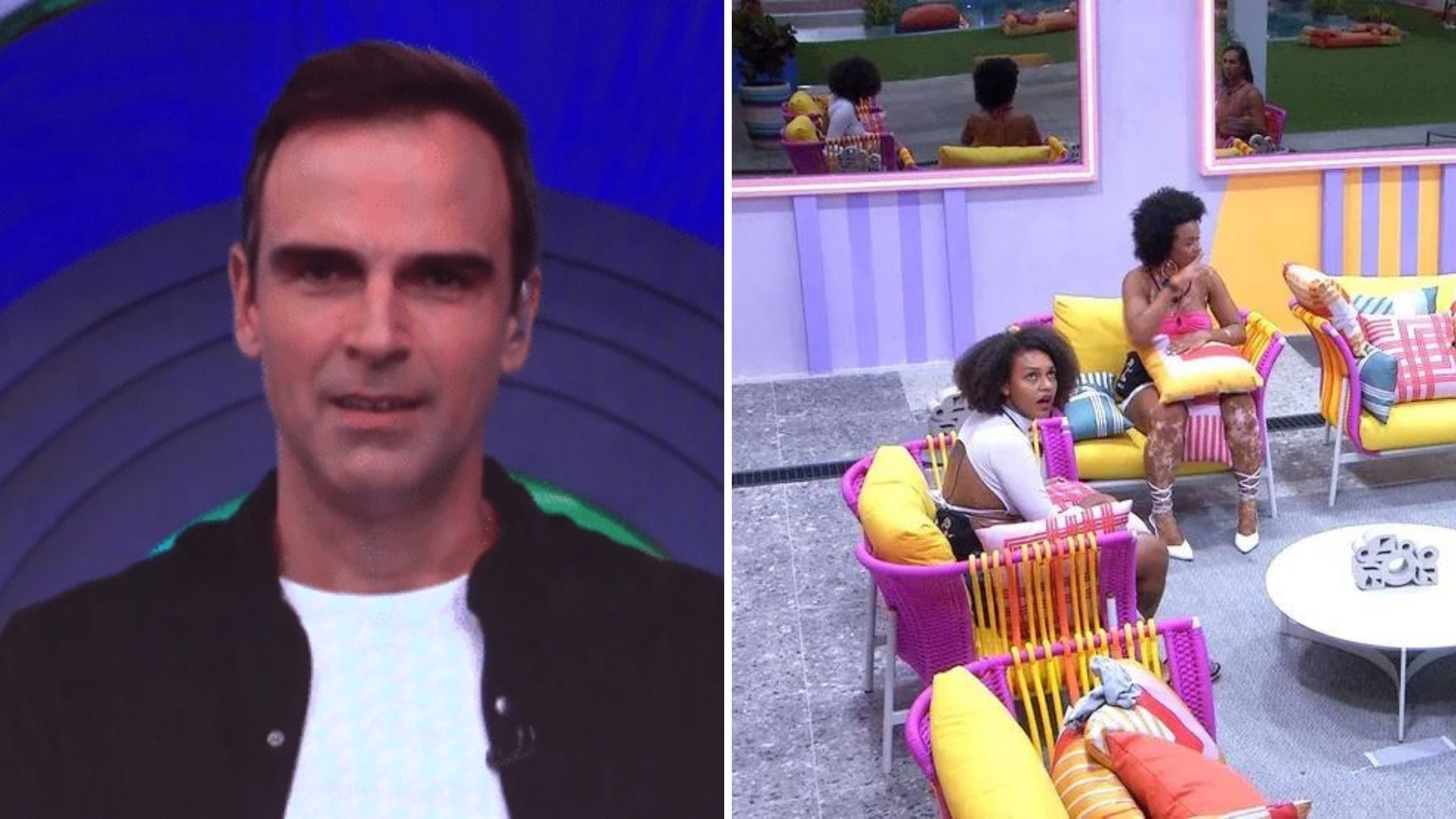 BBB22: Tadeu Schmidt disfarça favoritismo de Arthur e confunde brothers: “Foi acirrado”