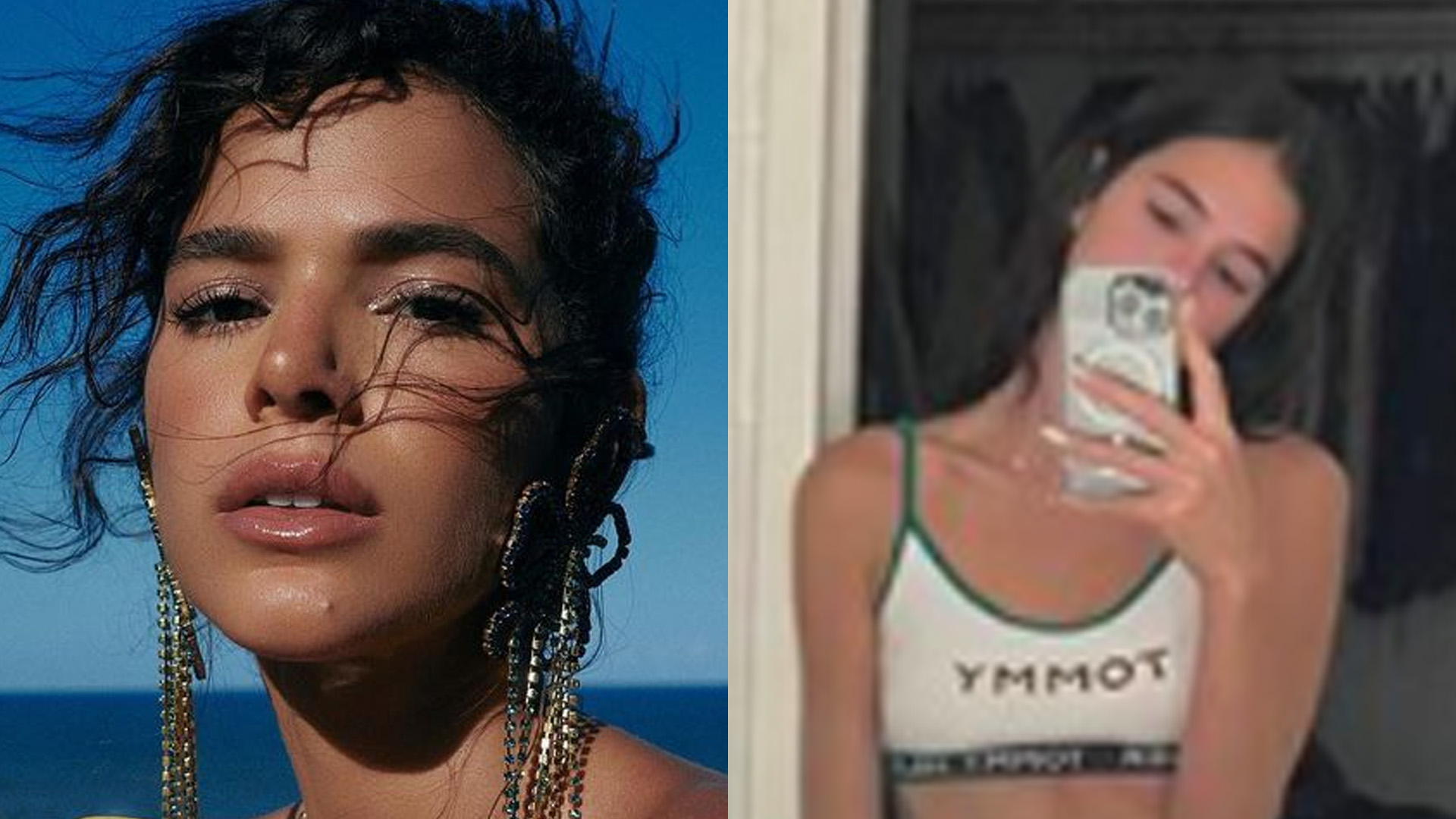 Bruna Marquezine mostra cinturinha de pilão com top mínimo