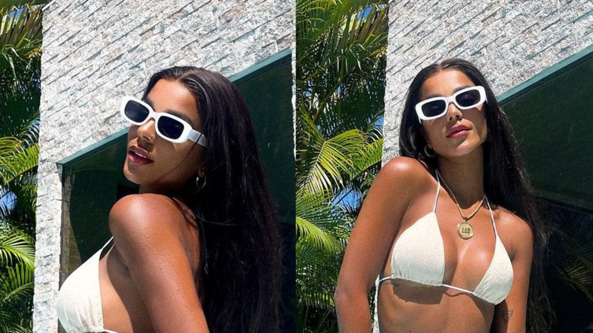 De biquíni, ex-BBB Brunna Gonçalves ostenta bumbum GG e arranca suspiros: “Musa”