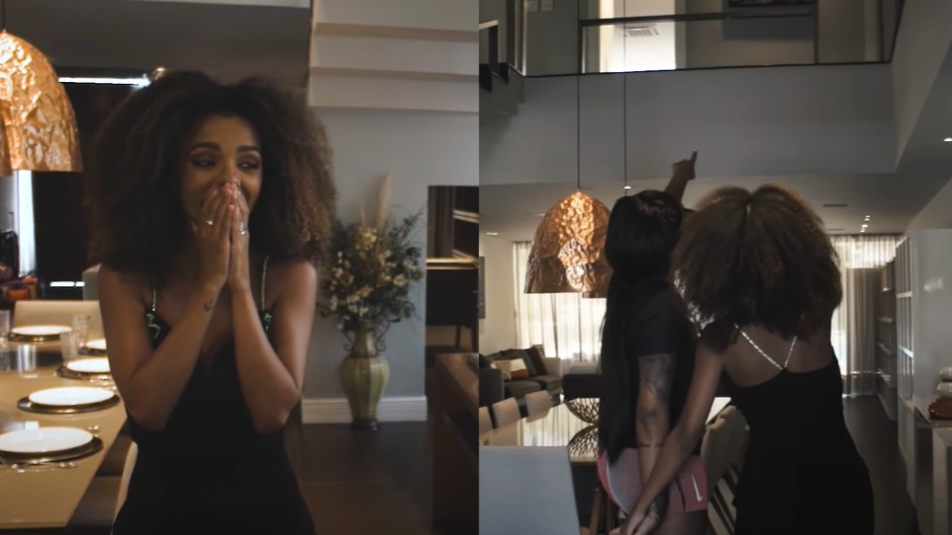Ludmilla e ex-BBB Brunna Gonçalves fazem tour pela nova mansão: “Um palácio”