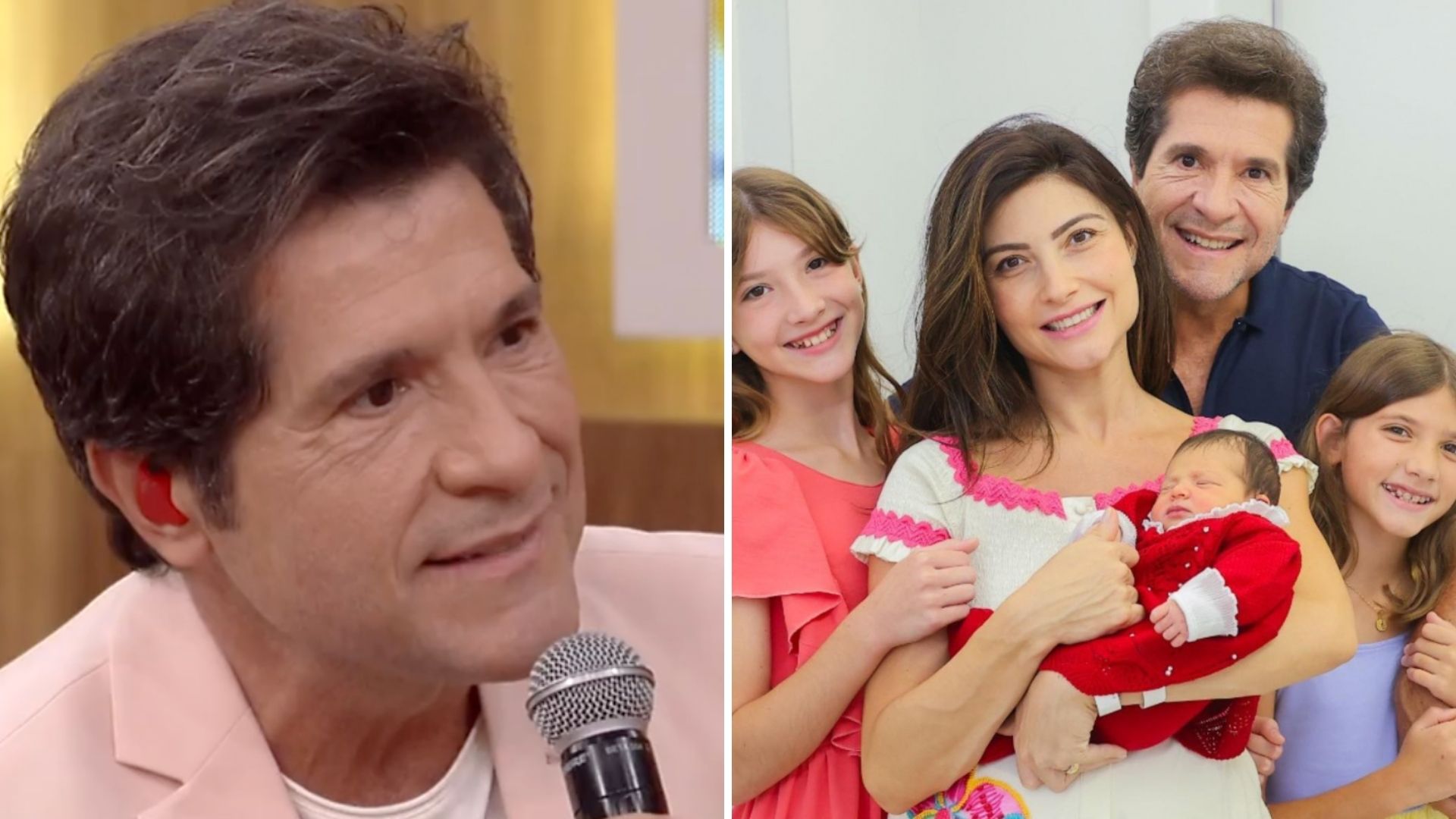 Daniel esclarece que filha temporã não foi planejada: “Acabou acontecendo”