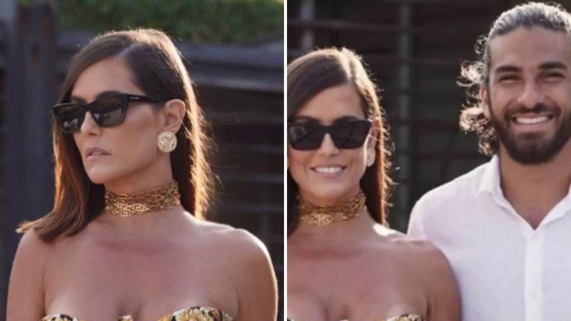 Deborah Secco surge com vestido sexy e rouba a cena em casamento: “Deslumbrante”