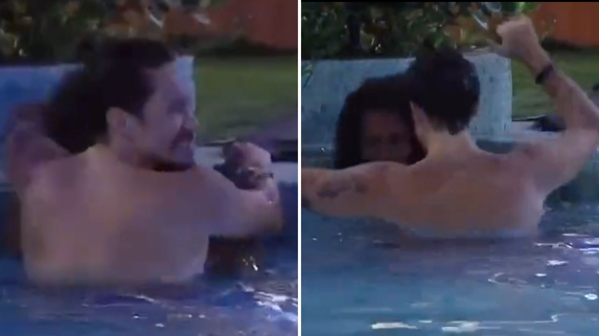 BBB22: Assédio? Eli prende Jessi na piscina, sister pede ajuda e produção interrompe: “Pare”