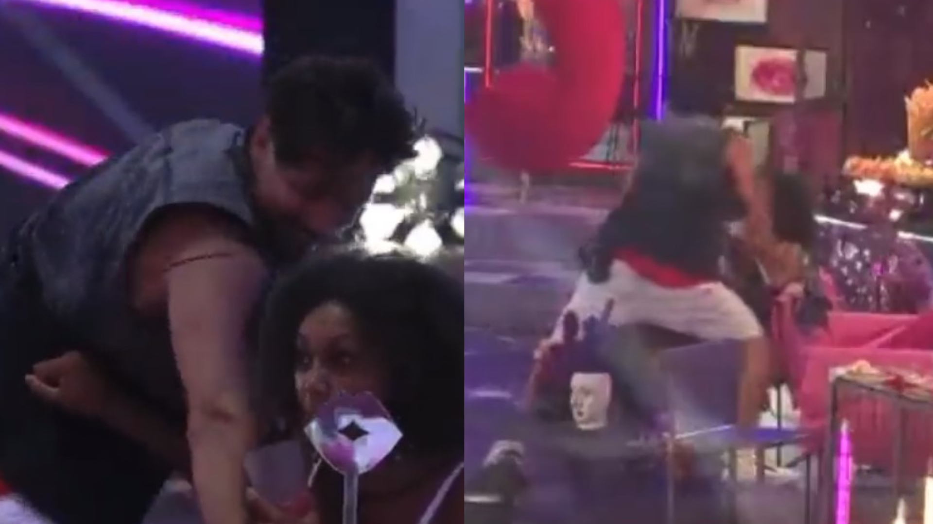 BBB22: Eliezer se joga em Lina e Jessi e sister se preocupa: “Natália tá put*”