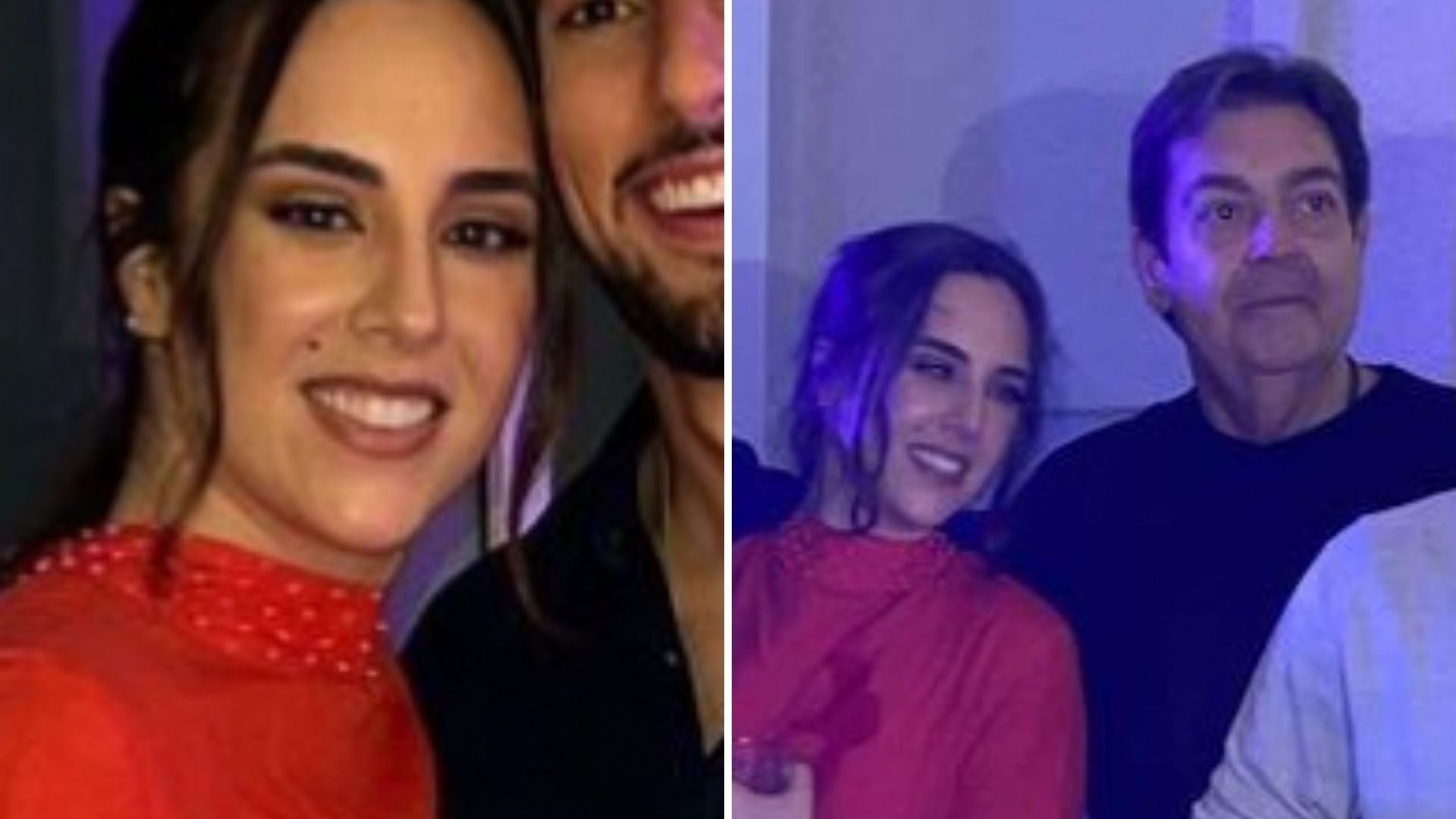Faustão reencontra a ex-mulher no aniversário luxuoso da filha, Lara Silva