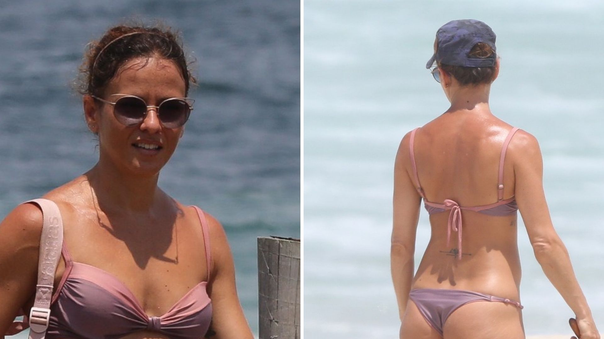 Aos 42 anos, Fernanda de Freitas exibe corpo espetacular em praia no Rio
