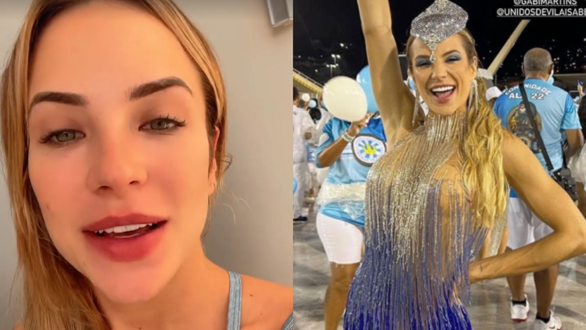 Gabi Martins passa vergonha ao receber “elogio” de escola de samba: “Fã ou hater?”