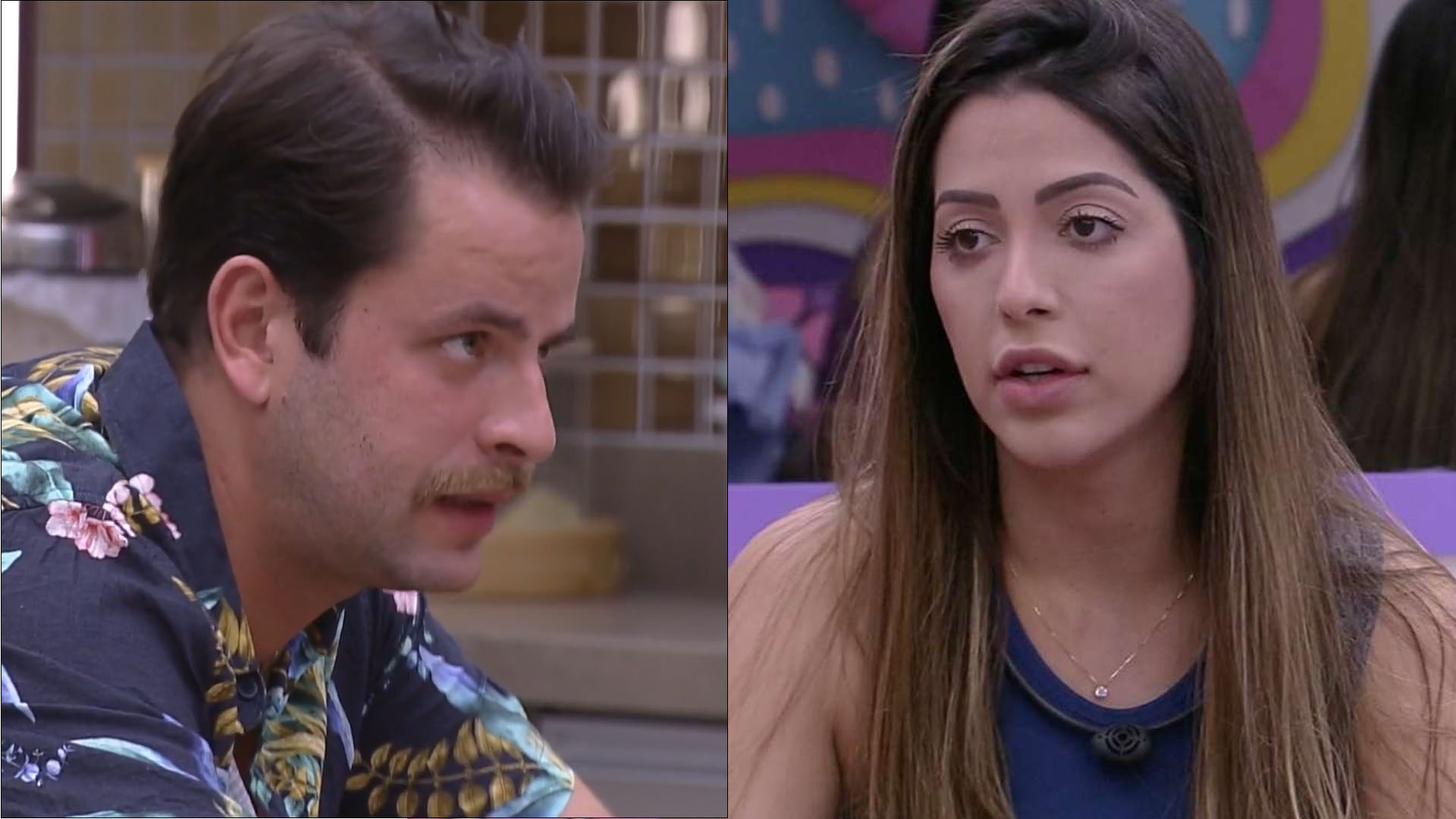 BBB22: Gustavo perde a linha após ‘traição’ de Laís: “Não consigo olhar para ela”