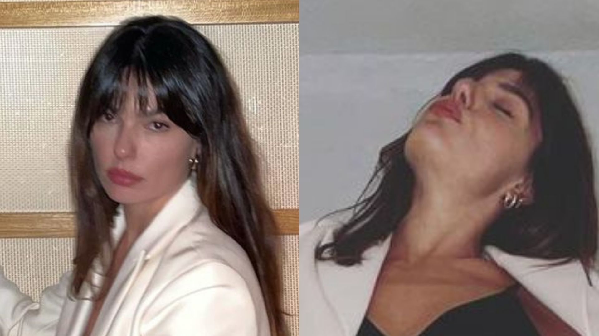 Isis Valverde abre blazer até o limite e ostenta sutiã sexy: “Espetacular”