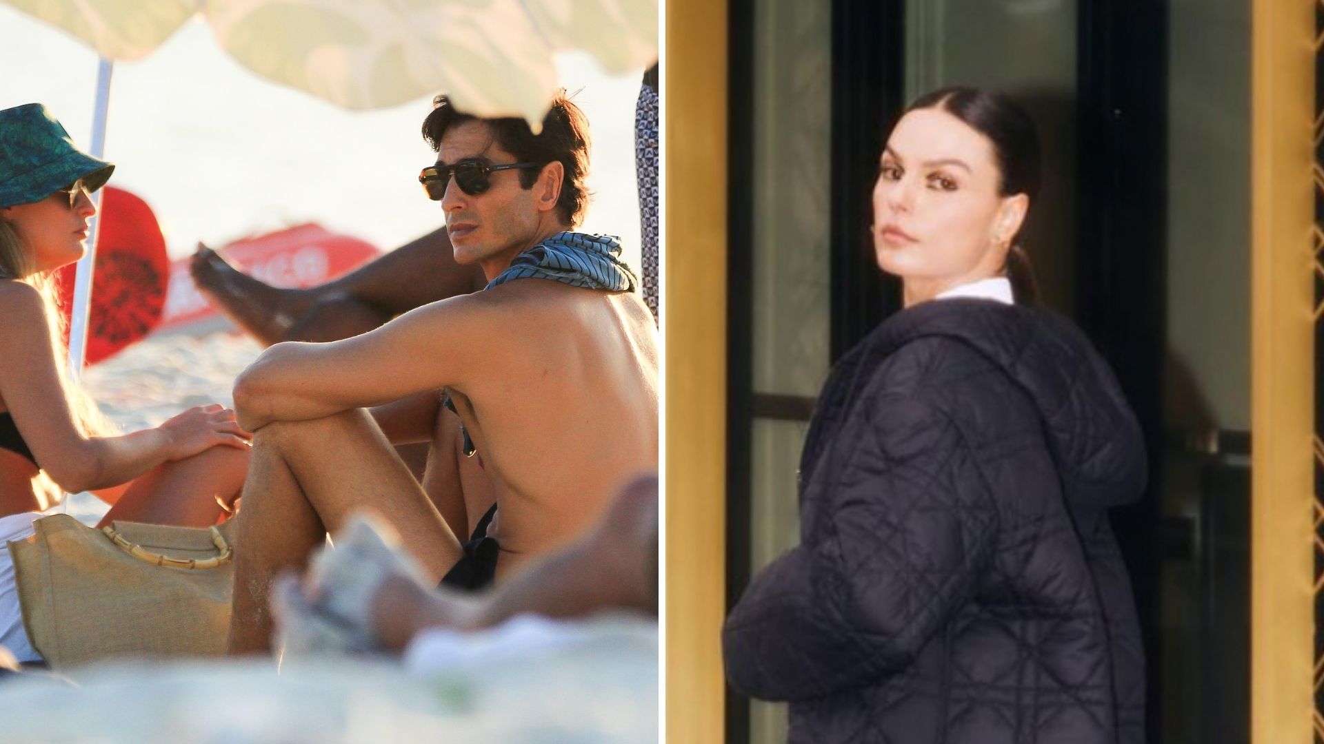 Após término, Isis Valverde se refugia em Paris enquanto ex-marido vai à praia no Rio