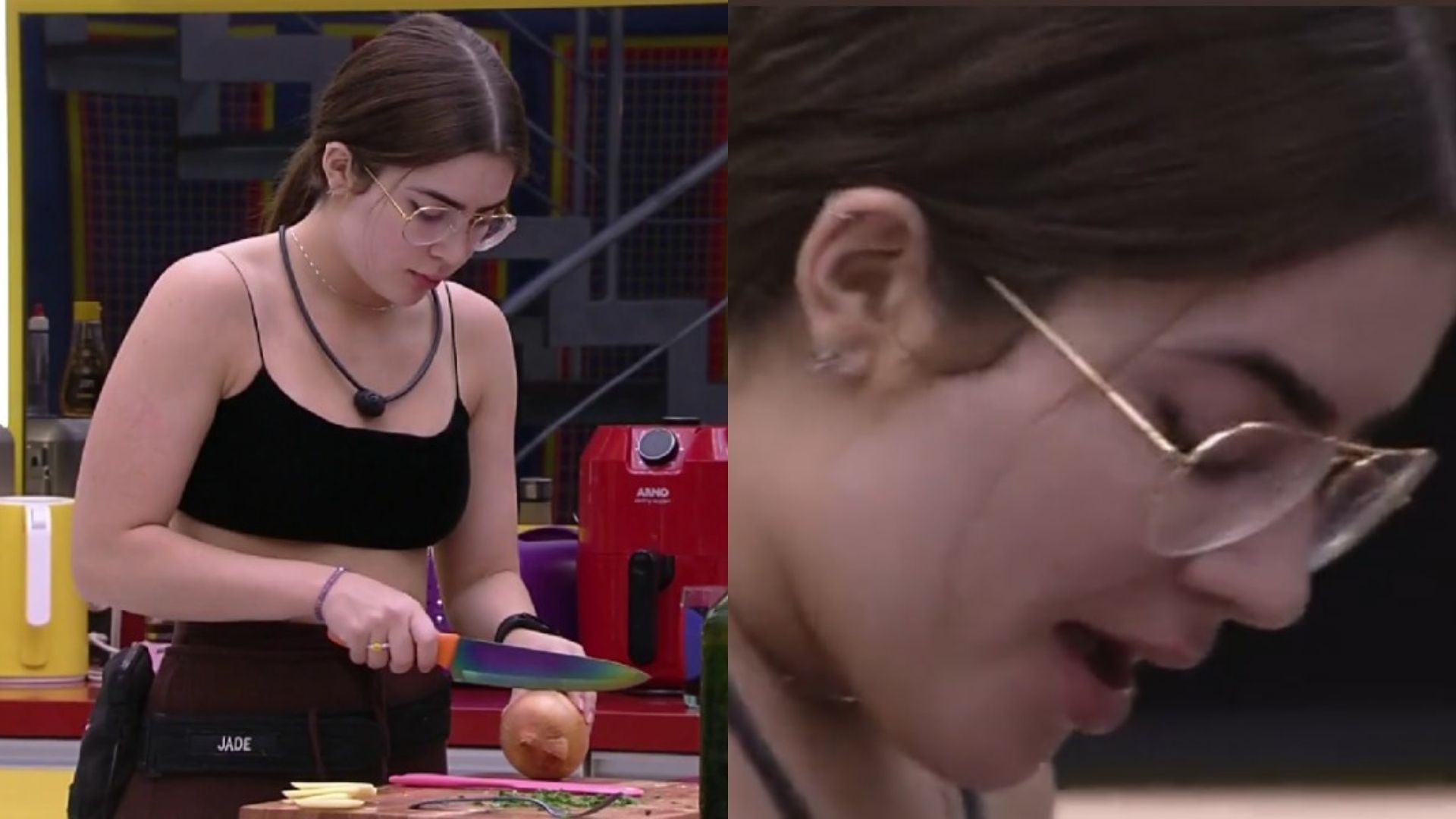 BBB22: Jade descobre que cebola provoca lágrimas e web não perdoa: “Não acredito”