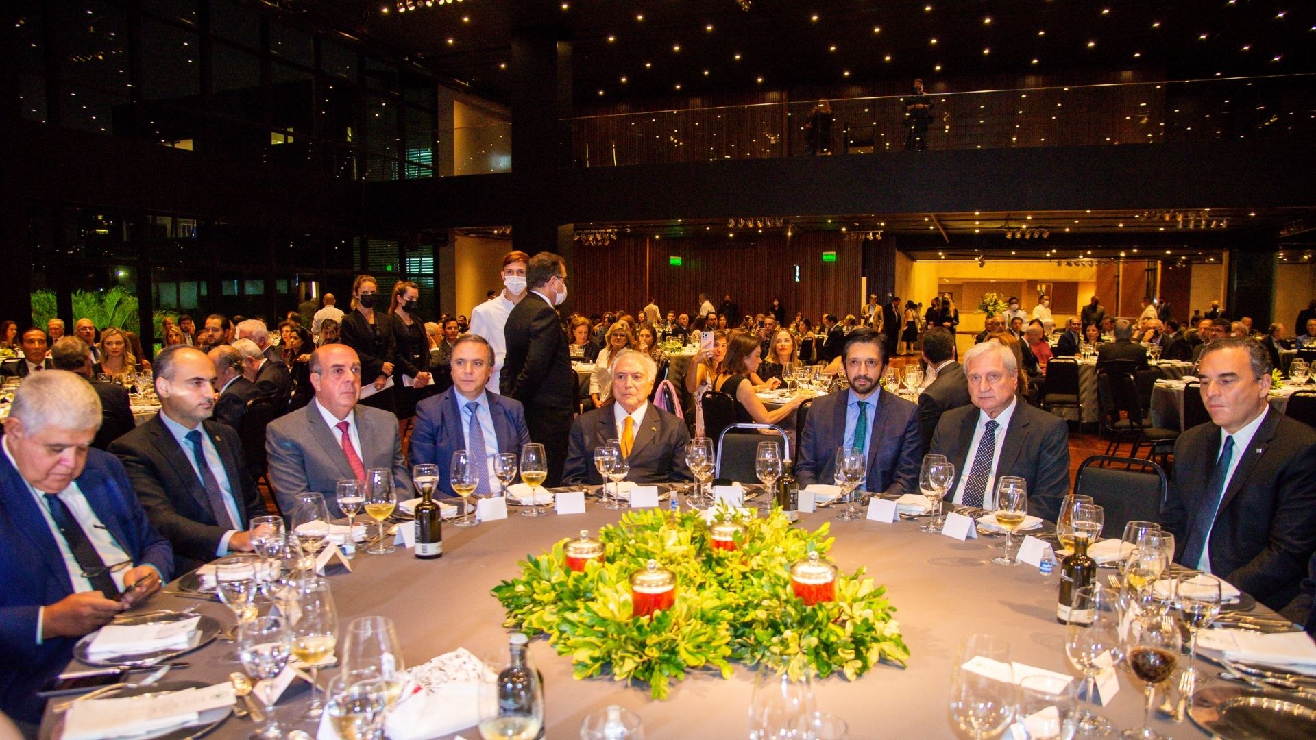Jantar em homenagem ao prefeito Ricardo Nunes marca o lançamento do Centro Cultural Brasil-Líbano