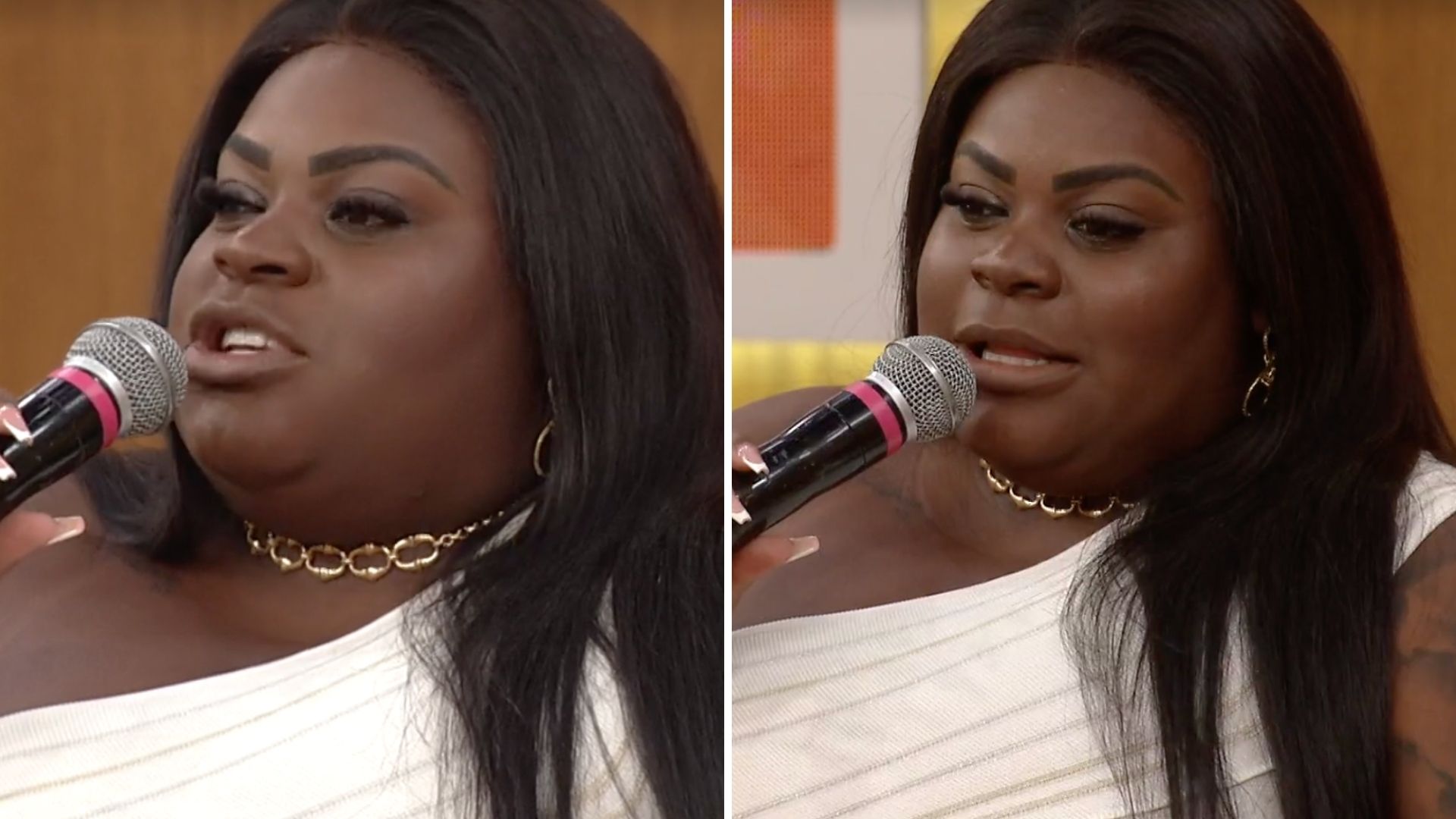 No ‘Encontro’, Jojo Todynho pede eliminação de participante do BBB22: “Com 99%”