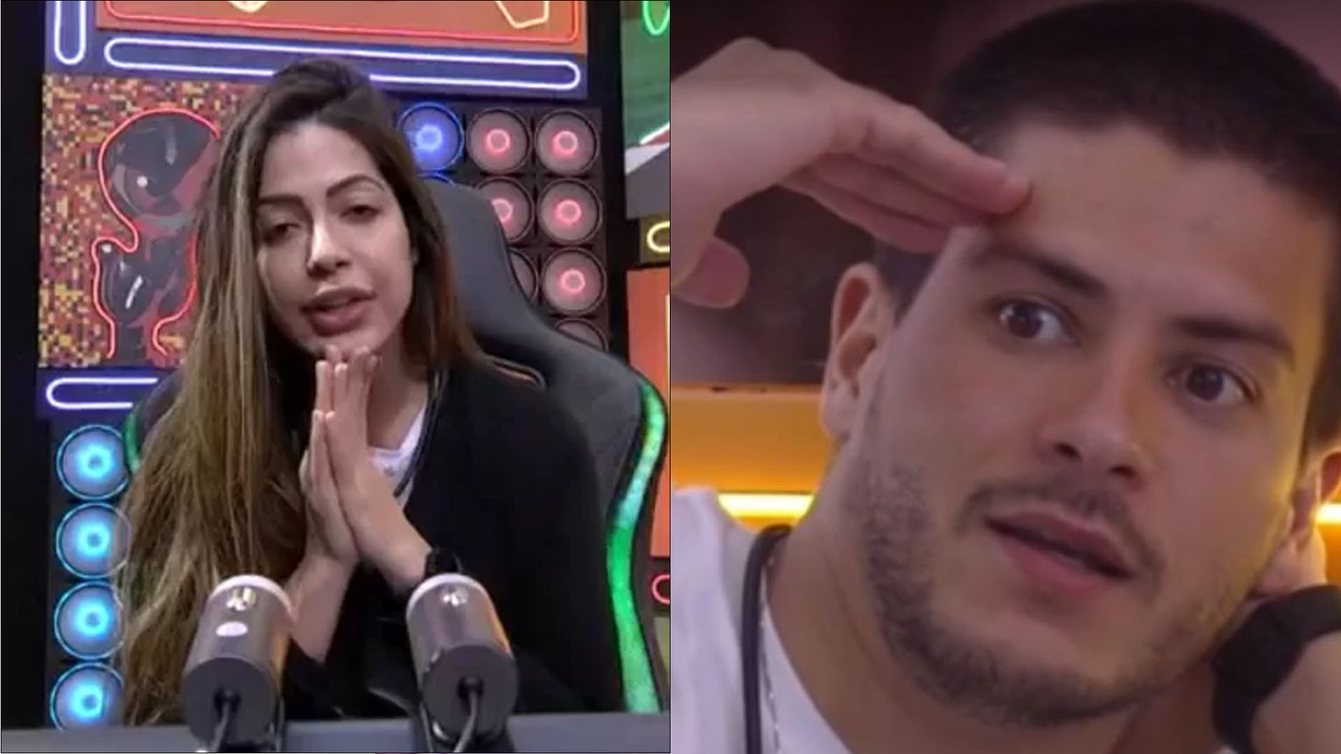 BBB22: Laís pede eliminação de Arthur Aguiar e justifica: “Amanhã é Dia da Mulher”