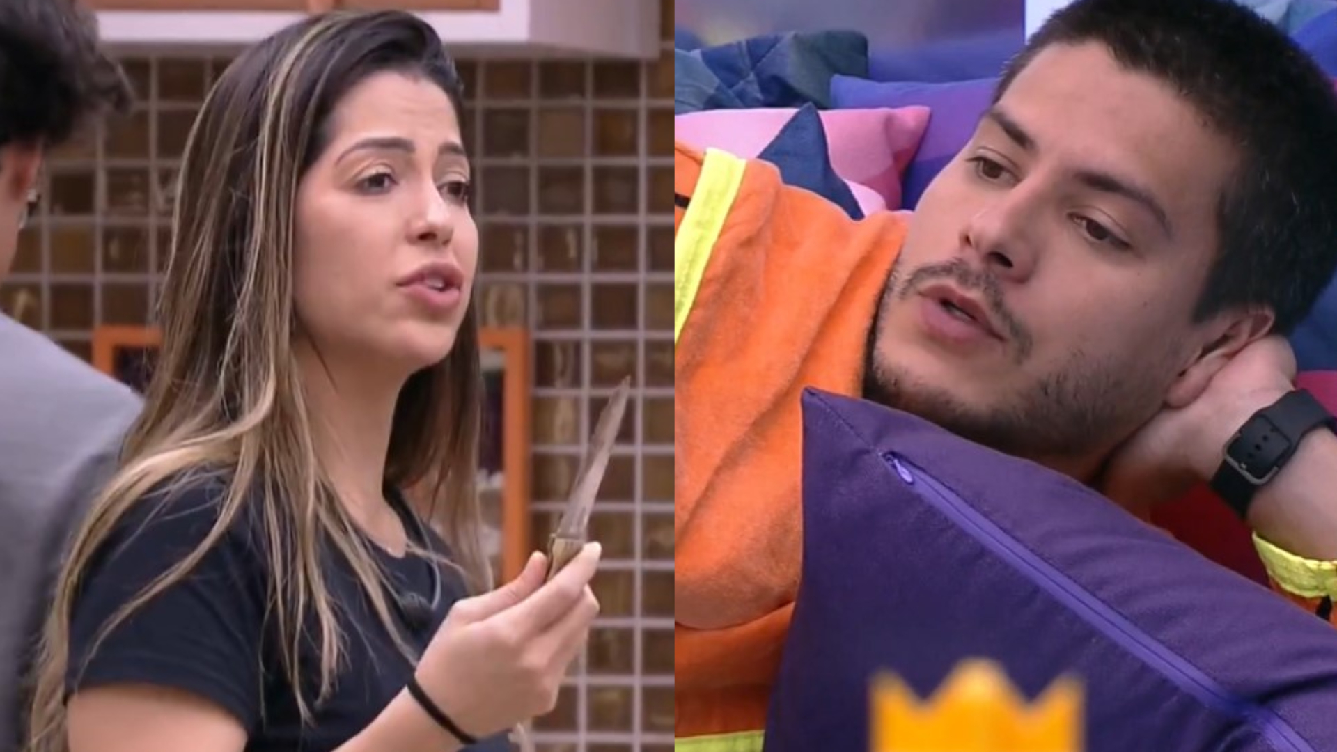 BBB22: Laís faz planos para se vingar de Arthur Aguiar: “Já tô emparedada mesmo”