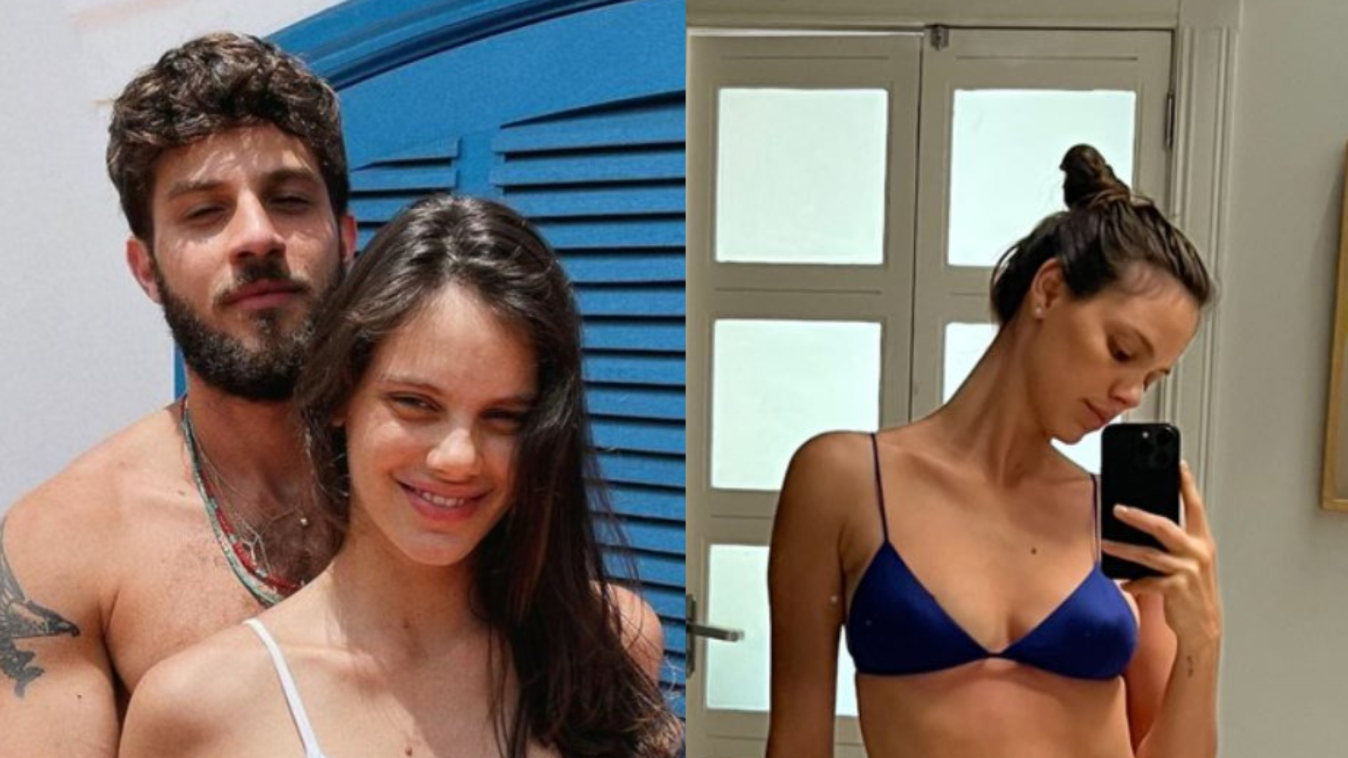 De biquíni, Laura Neiva exibe corpão três meses após chegada do caçula: “Sonho”