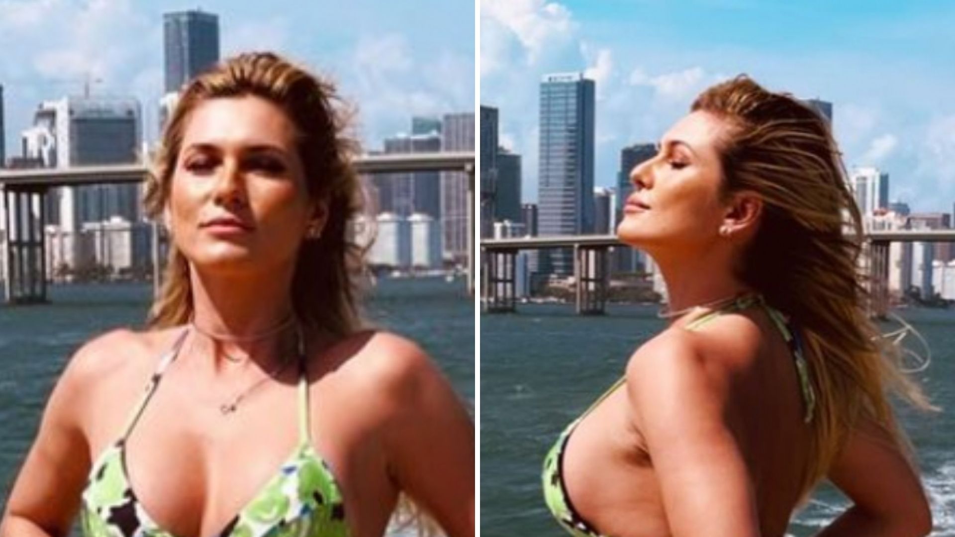 Lívia Andrade posa de biquíni fio-dental e dá puxadinha no cordão: “Gostosa”