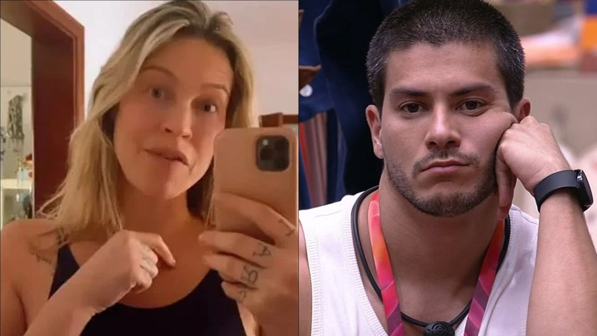 BBB22: Luana Piovani perde a mão e detona fãs de Arthur Aguiar: “Mulherada burra”