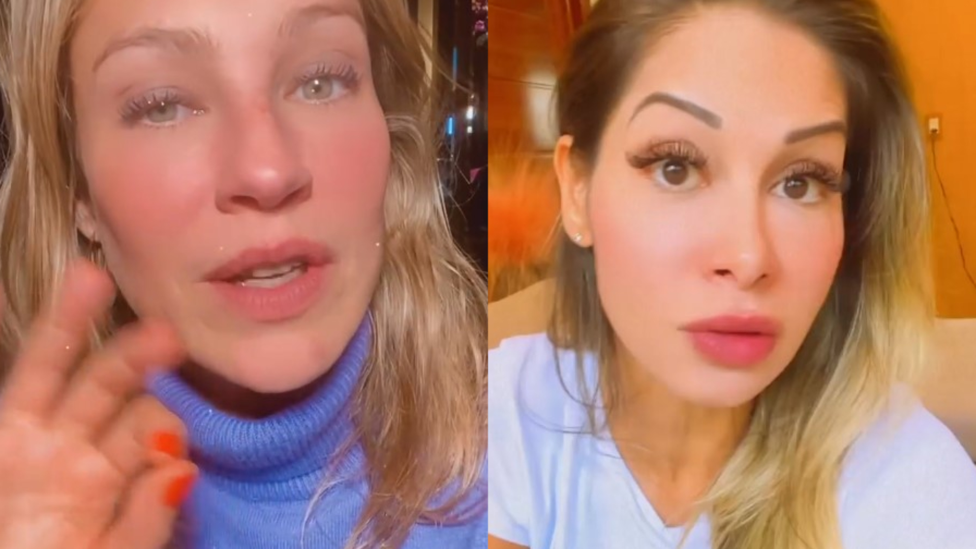 BBB22: Luana Piovani volta atrás e compra briga com Maíra Cardi: “Não adianta”