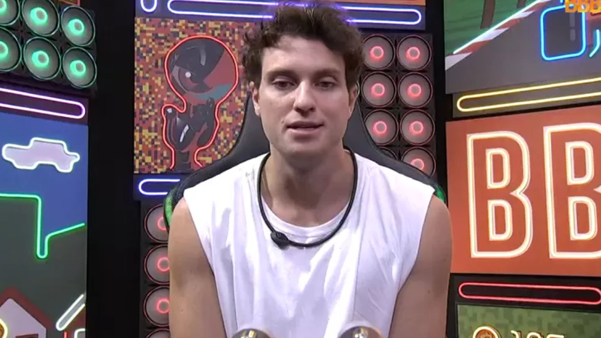 BBB22: Lucas promete ‘abstinência religiosa’ após festa: “Muito difícil”