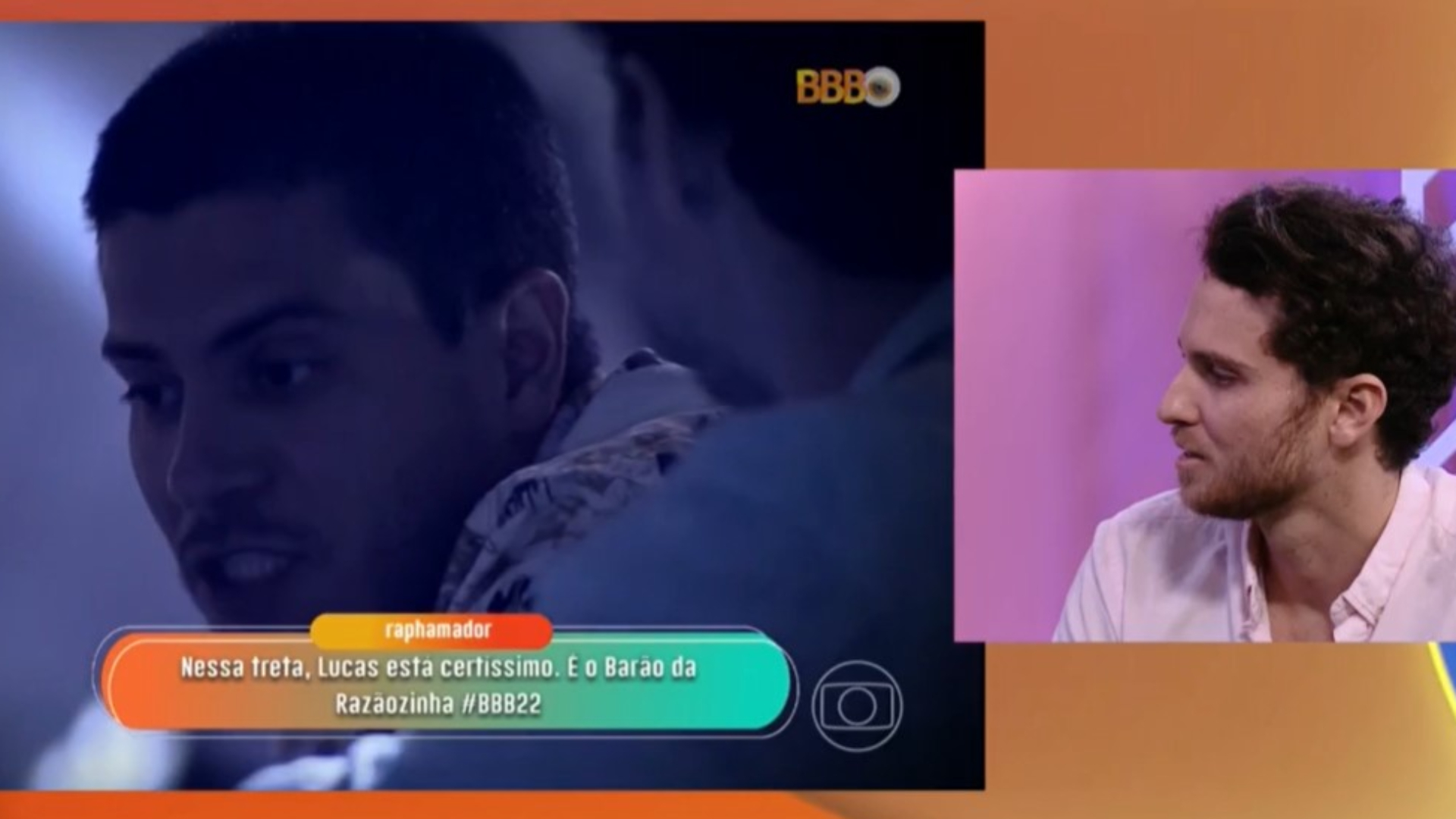 BBB22: Lucas tem reação surpreendente ao descobrir mentiras de Arthur Aguiar