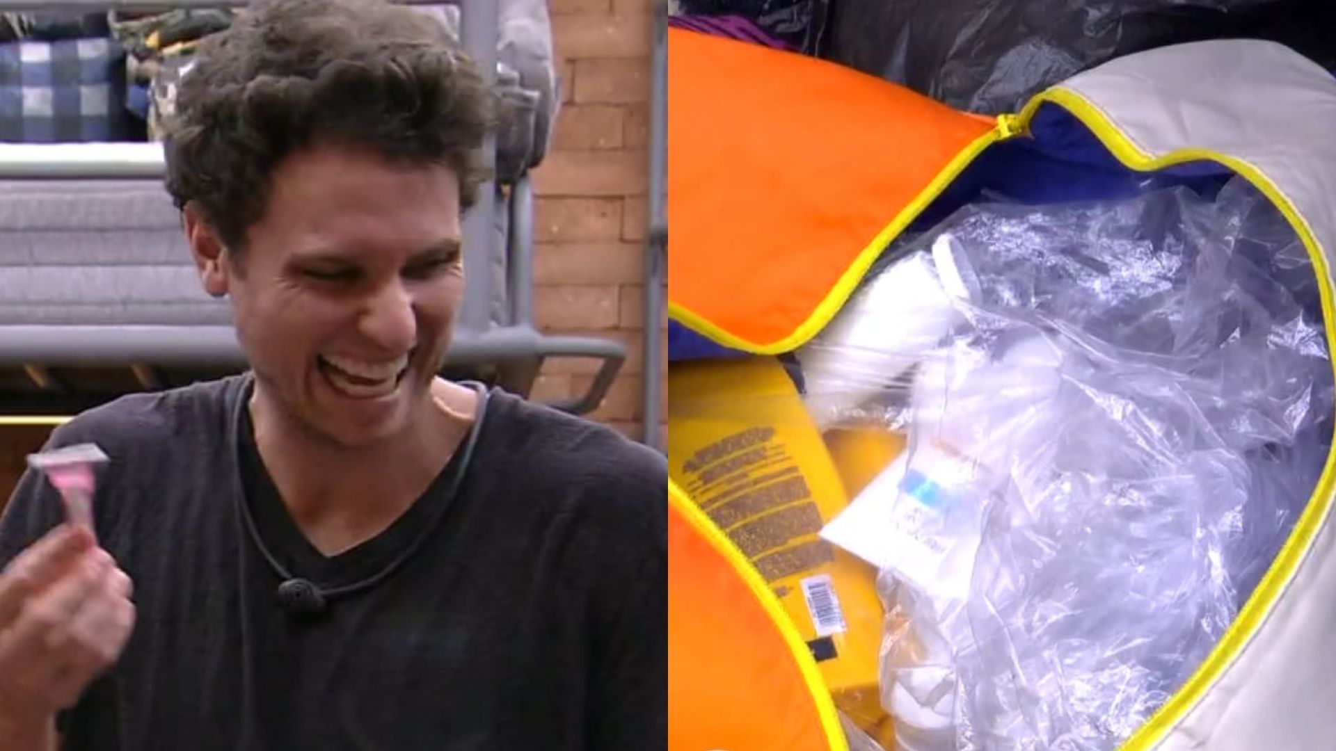 BBB22: Gente? Lucas saqueia montanha de produtos e deixa brothers no prejuízo