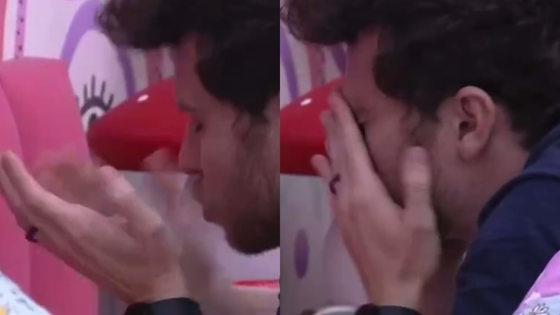 BBB22: Lucas perde o controle, se estapeia e deixa sister desesperada: “Tá doido?”