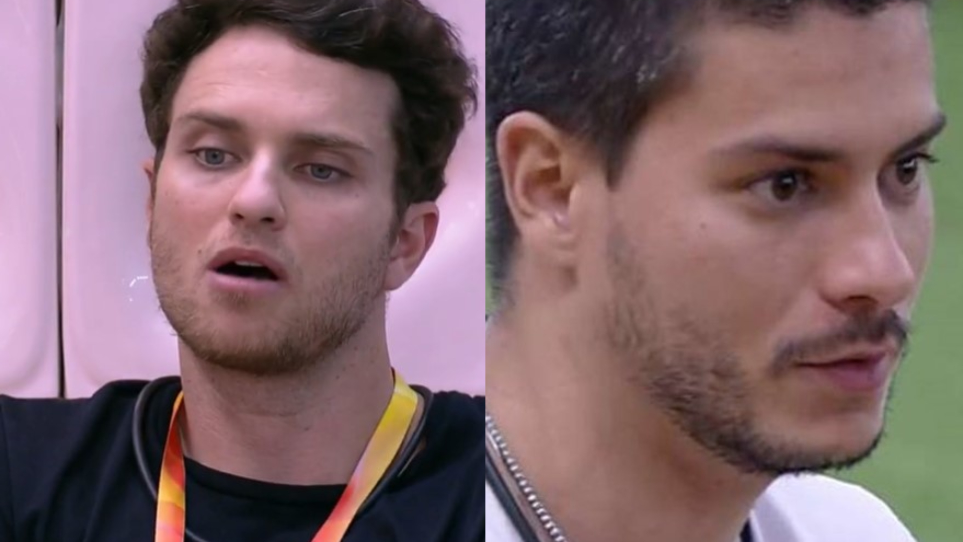 BBB22: Lucas volta a expor mentira de Arthur Aguiar: “Não foi assim”