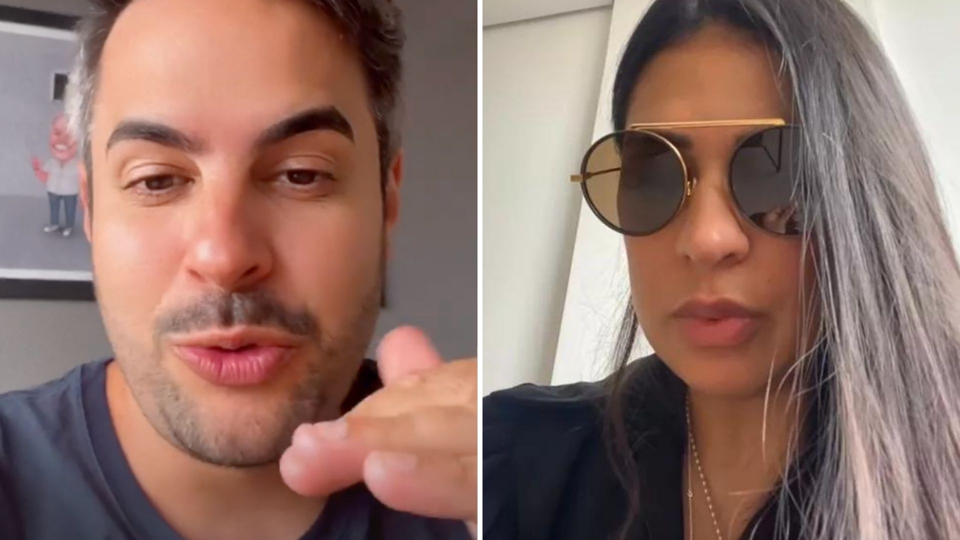Marido de Simone rebate fã que afirmou que cantora está infeliz: “Te falo mais”