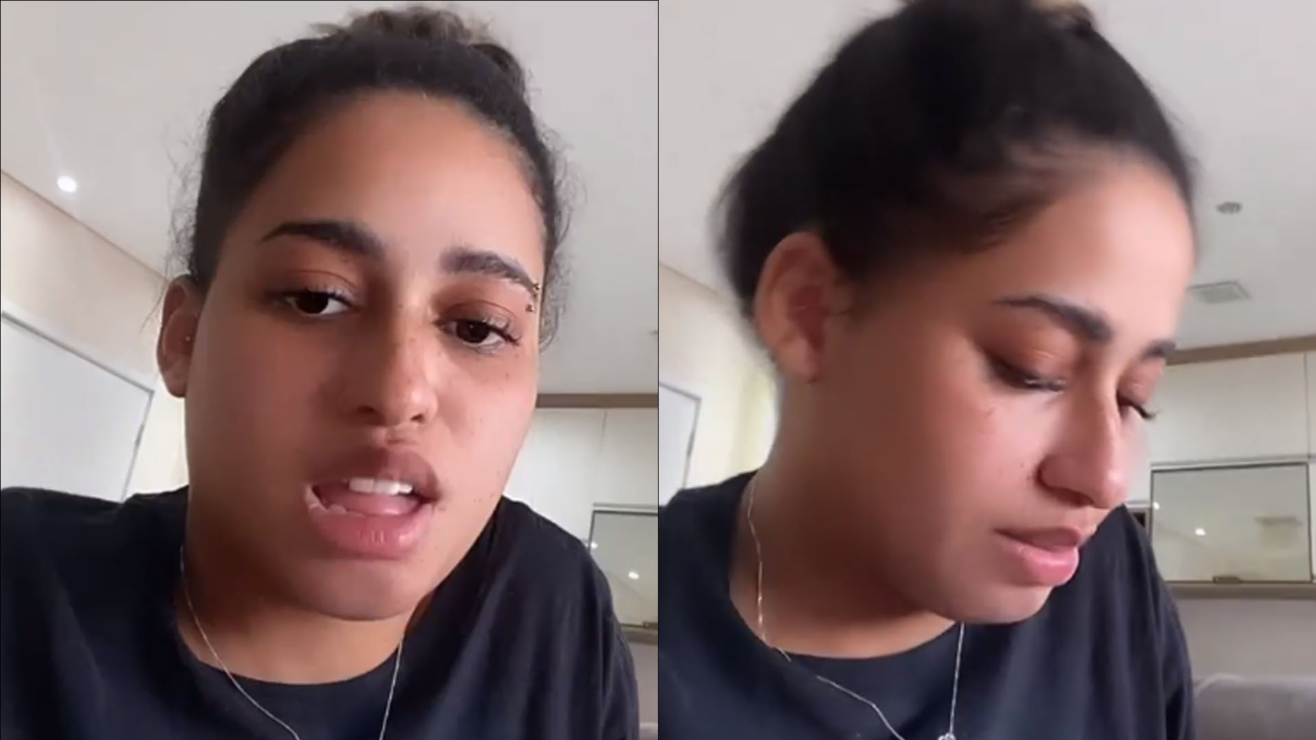 Aos 4 meses, MC Loma fica preocupada com situação da gravidez: “Estou nervosa”