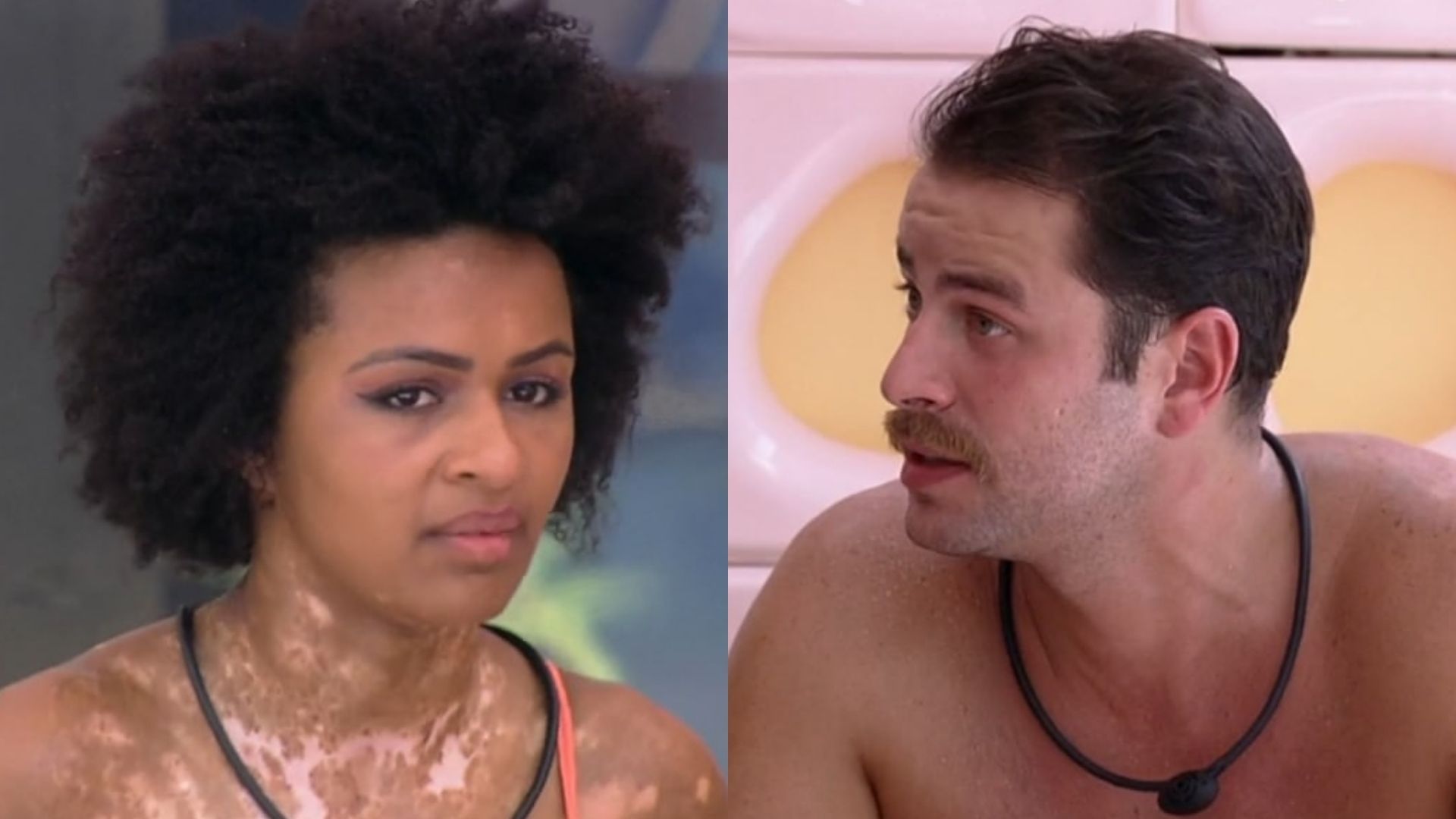BBB22: Natália envenena Gustavo e abre o olho do brother: “Eu defenderia”