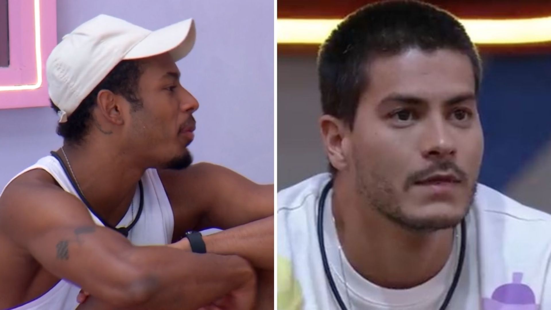 BBB22: P.A defende Arthur Aguiar após troca de farpas com o brother: “Opinião dele”