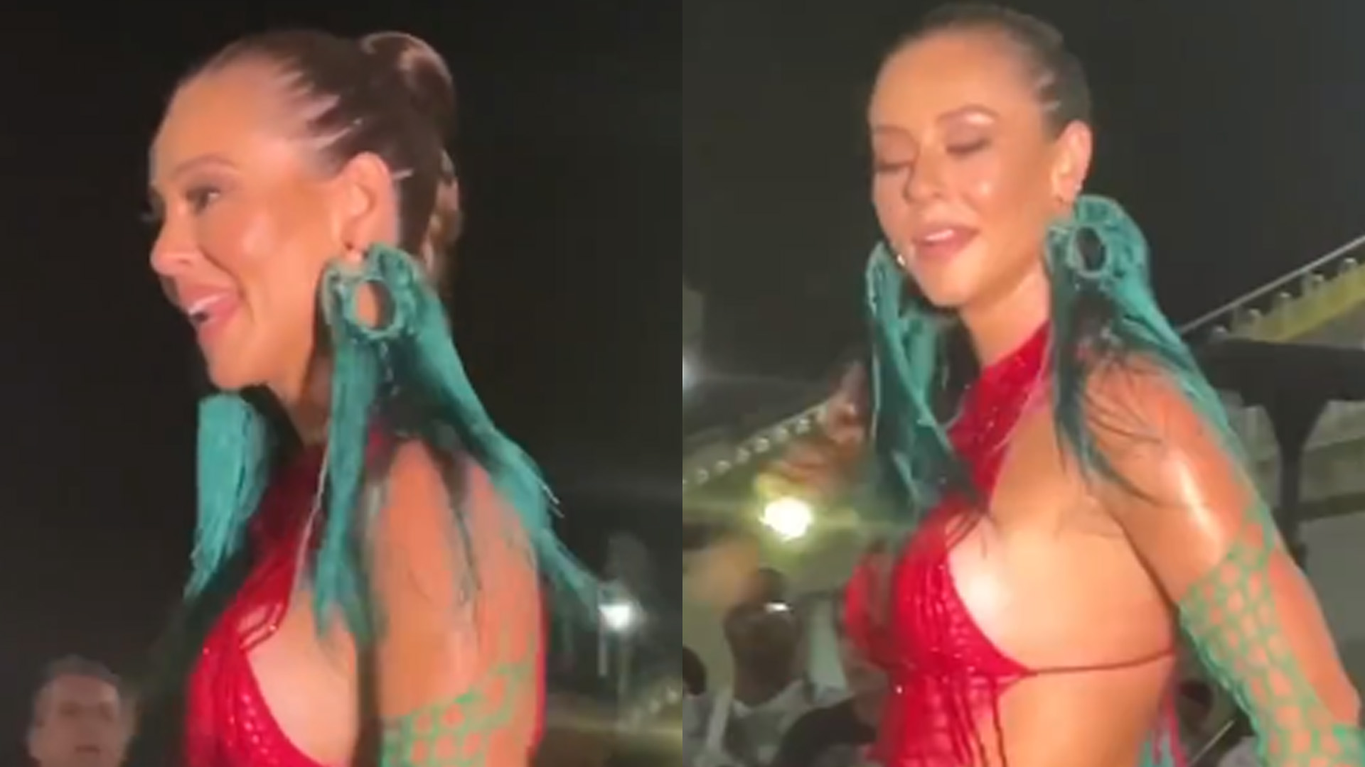 Paolla Oliveira sincroniza bumbum com bateria de Escola de Samba: “Arrasa”