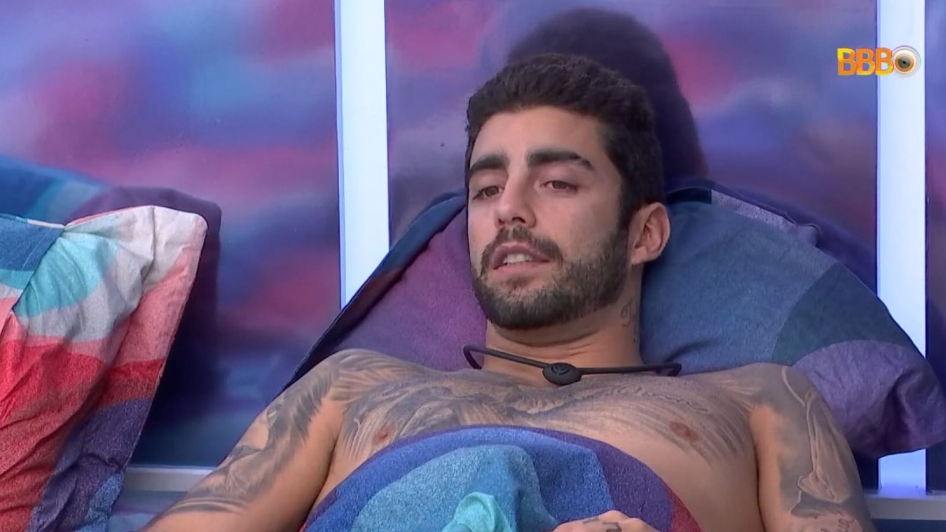 BBB22: Scooby detalha boa ação que fez ex cair no choro: “Tava fritando um rato”