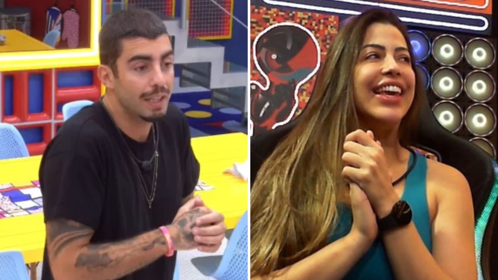 BBB22: Pedro Scooby invade confessionário e constrange Laís: “Eu estou aqui”