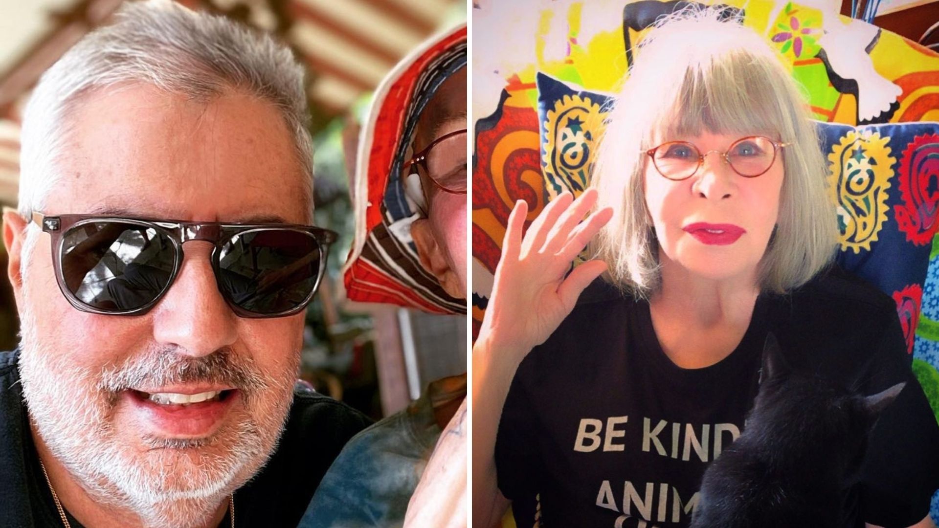 Tratando câncer, Rita Lee surge em clique raríssimo ao lado do marido: “Eu e ela”