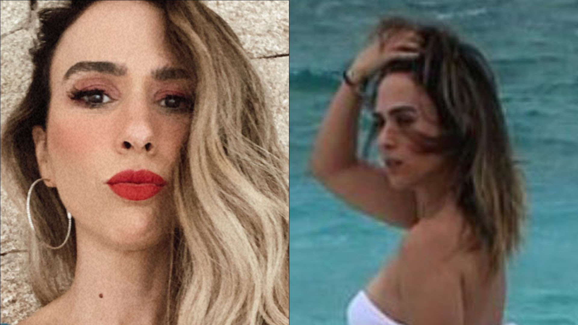 Tatá Werneck surge de biquíni em clique raro e ostenta bumbum redondinho: “Deusa”