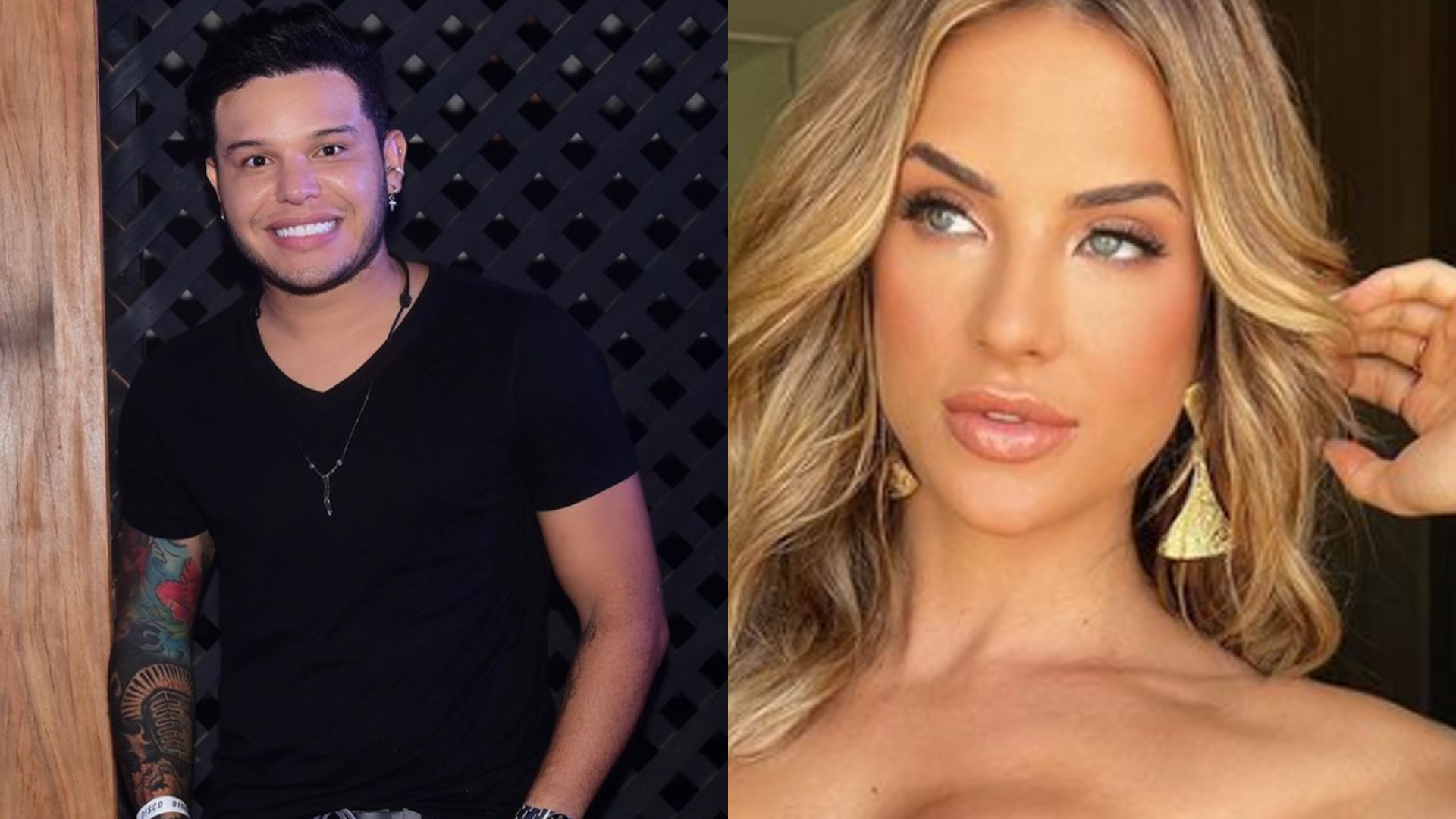Tierry se disfarça e assiste show de Gabi Martins escondido