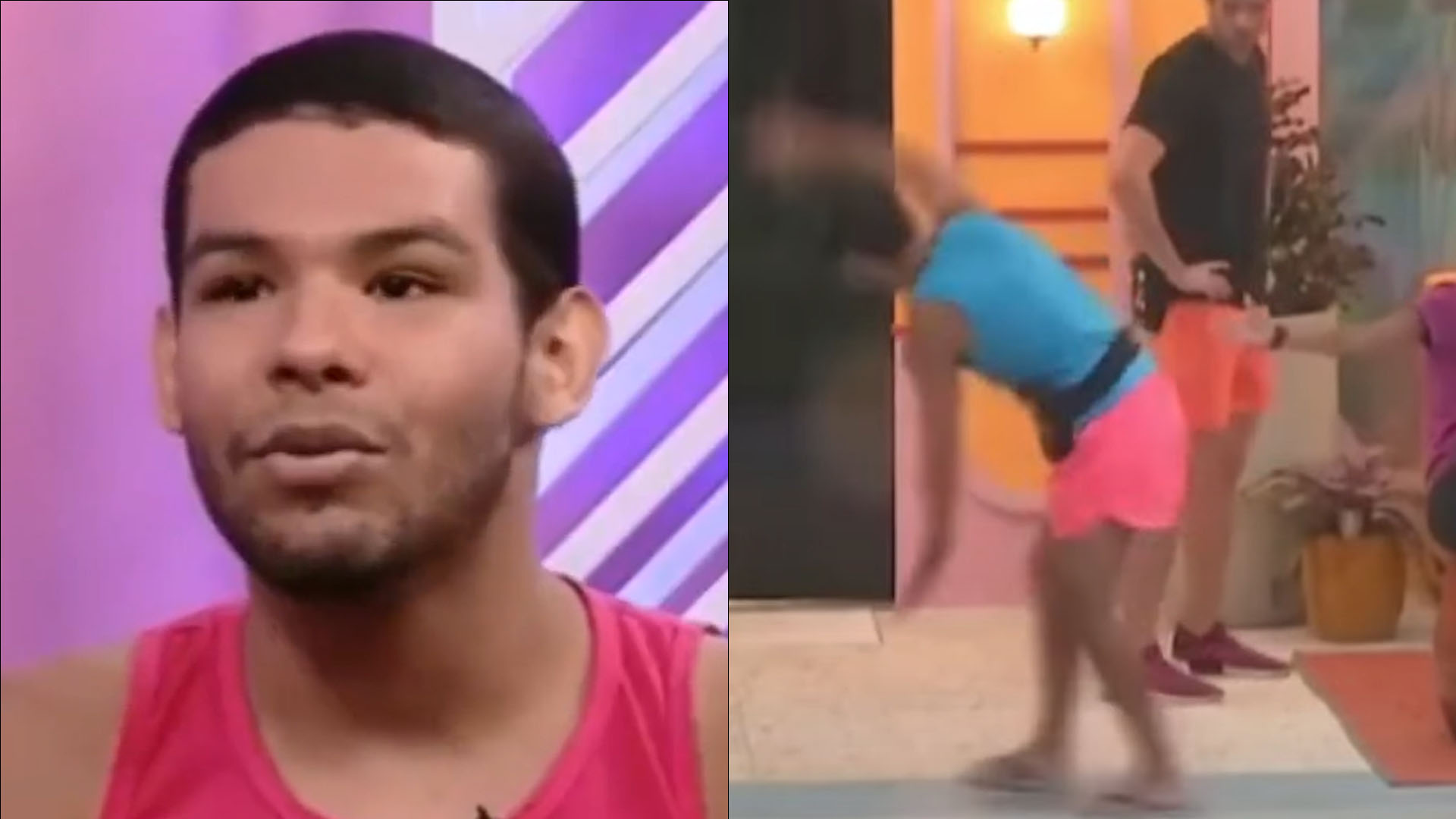BBB22: Vyni se justifica após tombos ‘forçados’ no ao vivo: “Atrapalhado”