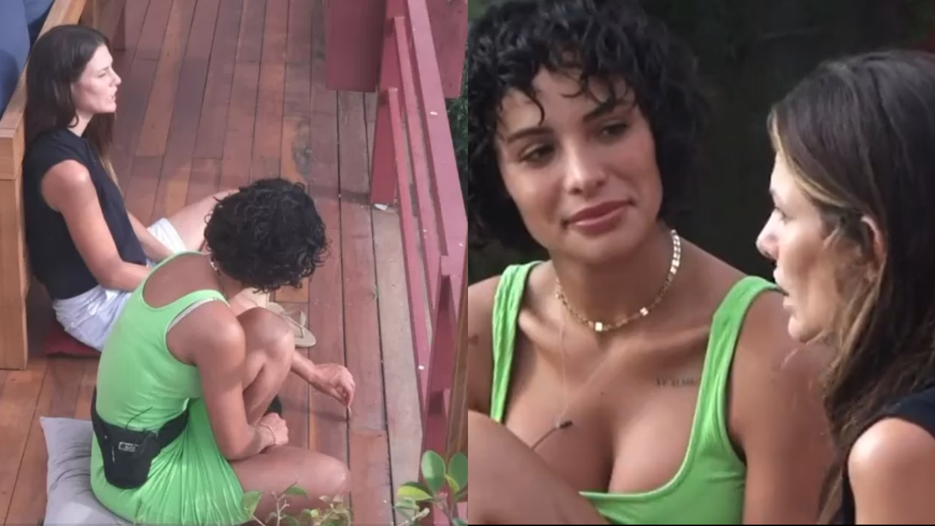 A Fazenda 13: Dayane Mello critica Aline Mineiro e peoa rebate: “Problema é seu”