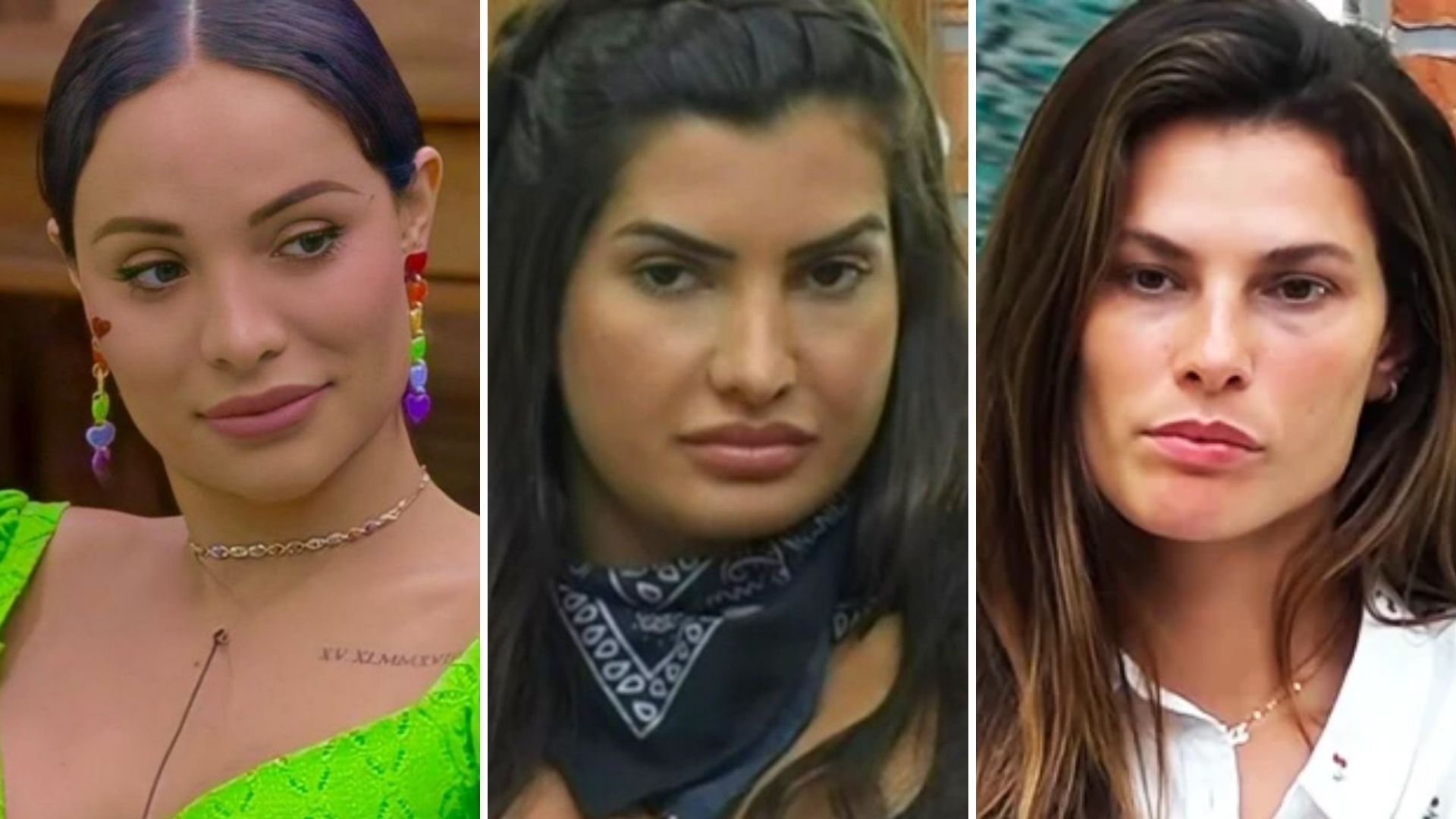 A Fazenda 13: Marina e Aline esculacham Dayane após mentira cabeluda: “Assume”