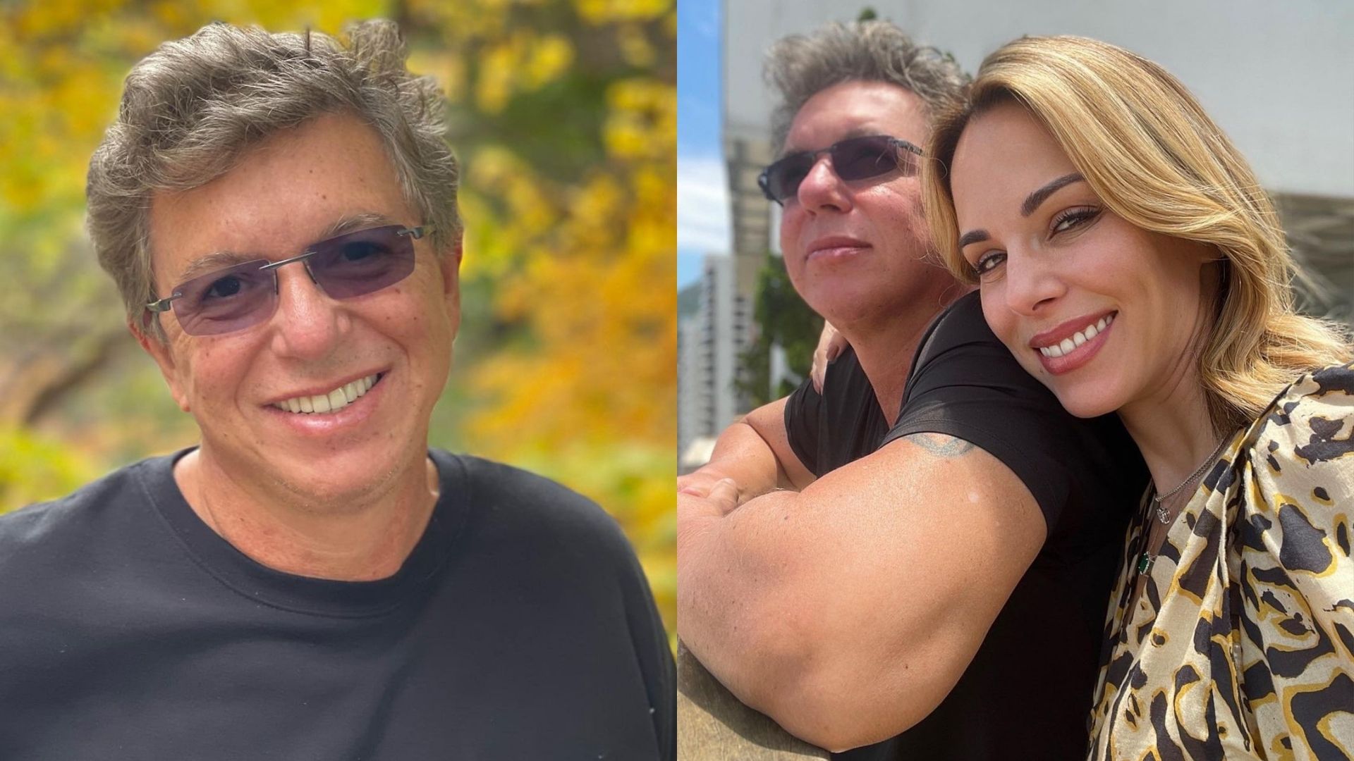 Ana Furtado faz bico de fotógrafa e baba ao capturar Boninho em Nova York: “Meu galã”