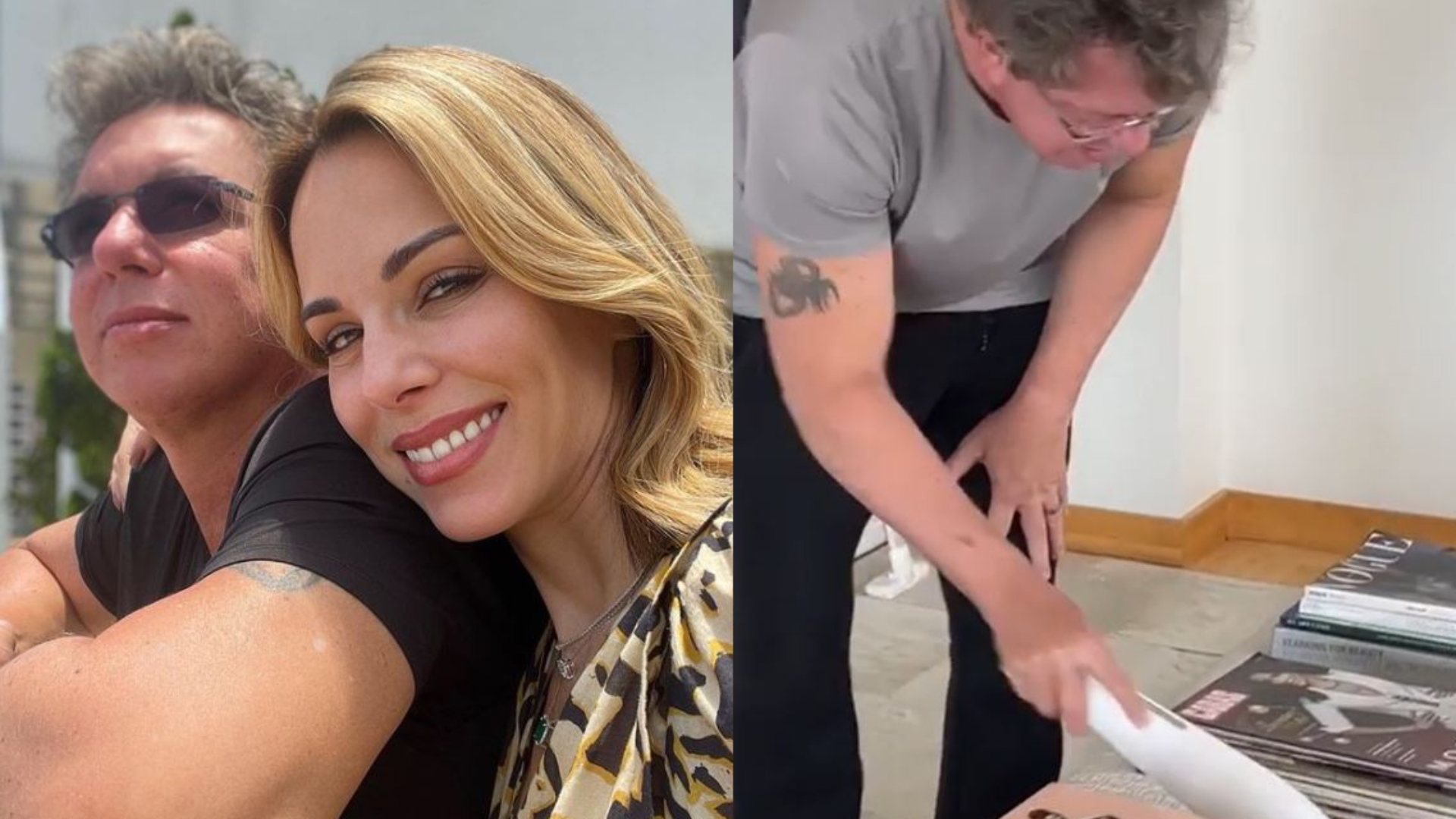 Ana Furtado coloca Boninho para fazer faxina em apartamento nos EUA: “Ordem”