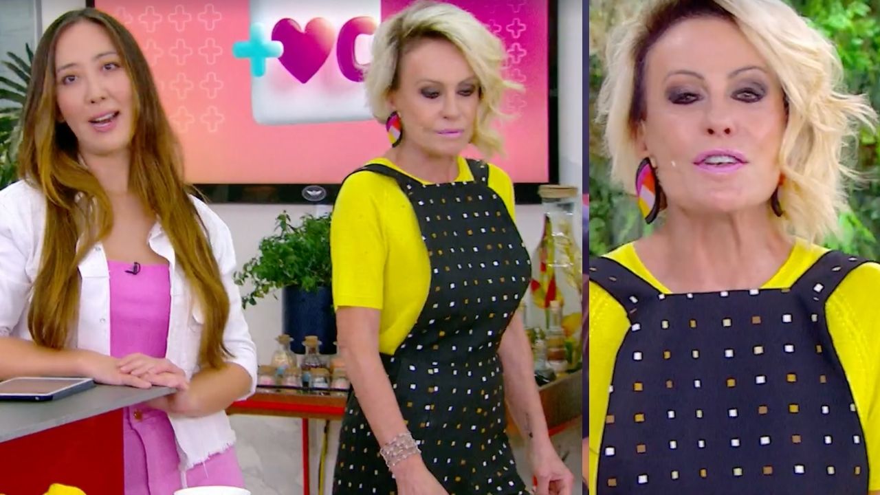 Ana Maria Braga debocha após ser acusada de maltratar repórter: “A gente se ama”